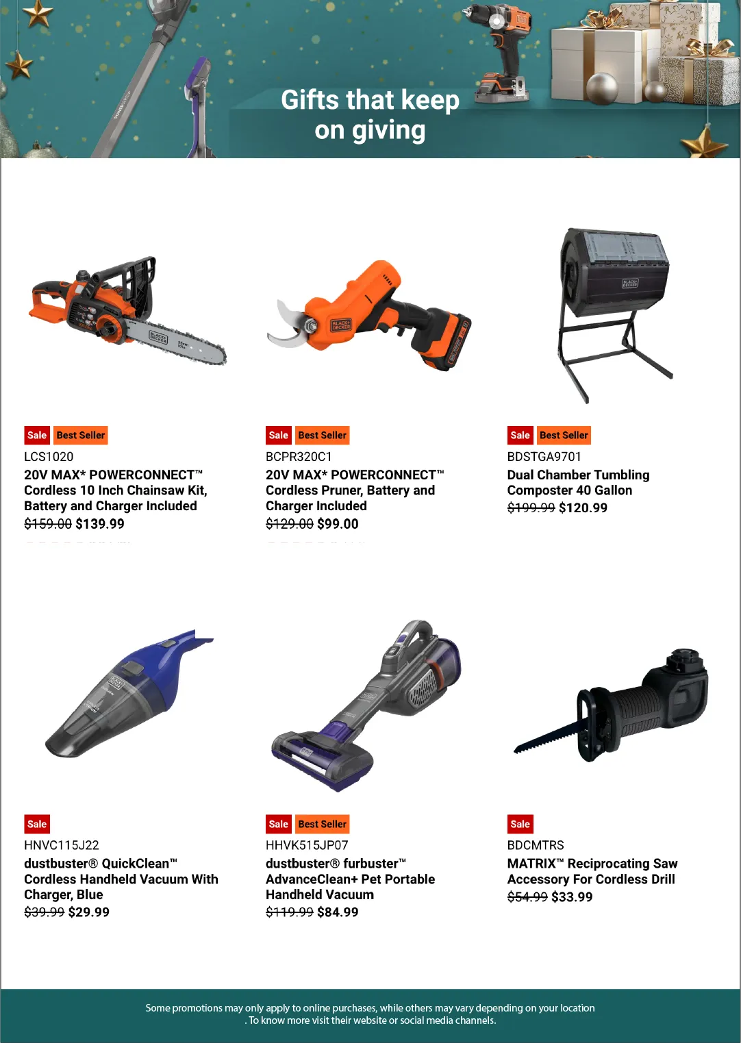 Weekly ad Black & Decker Sales from November 28 to December 11 2025 - Page 4