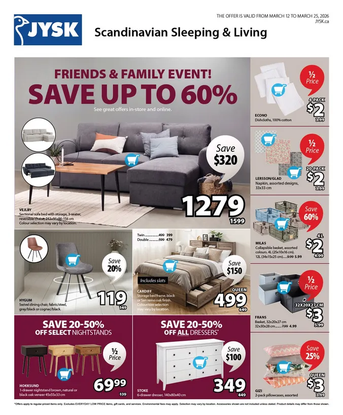  JYSK flyers from March 12 to March 25 2026 - flyer page 5