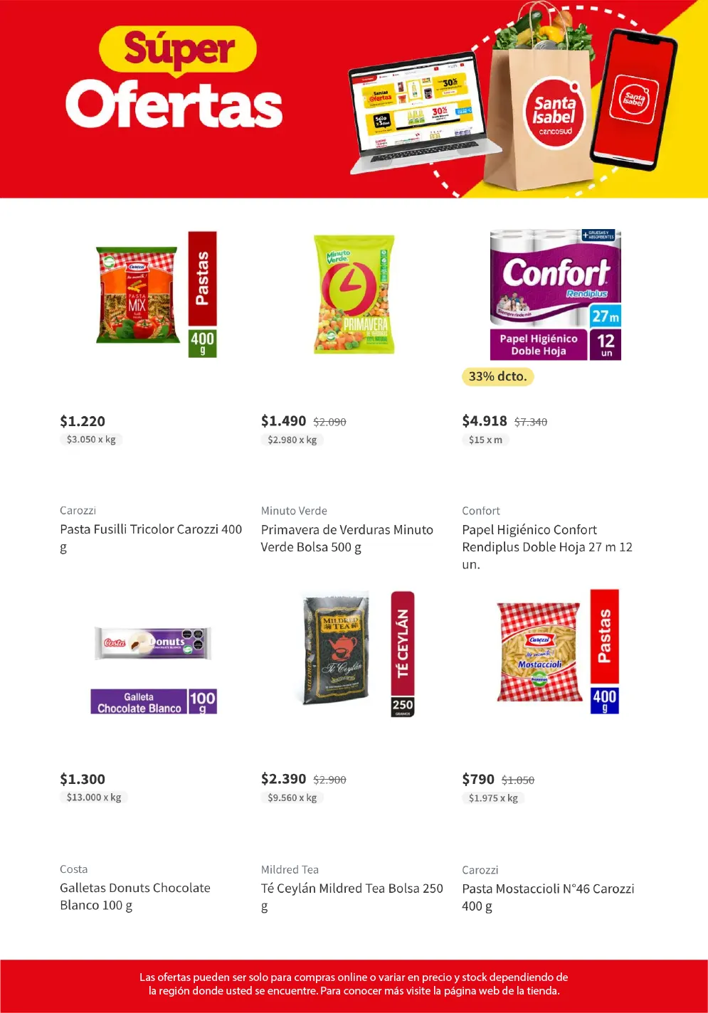 Catálogo de  Santa Isabel Ofertas 19 de junio al 3 de julio 2026 - Página 4