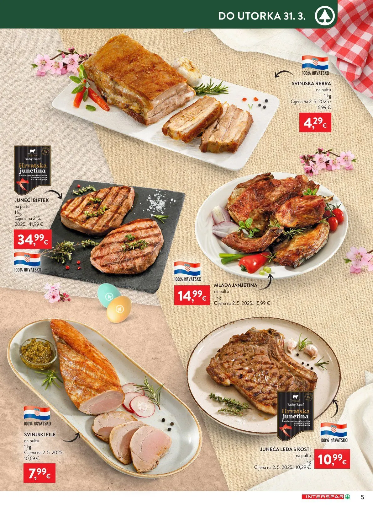 Katalog Ponude trgovine INTERSPAR od 25. ožujka do 7. travnja 2026. - Pregled Stranica 5
