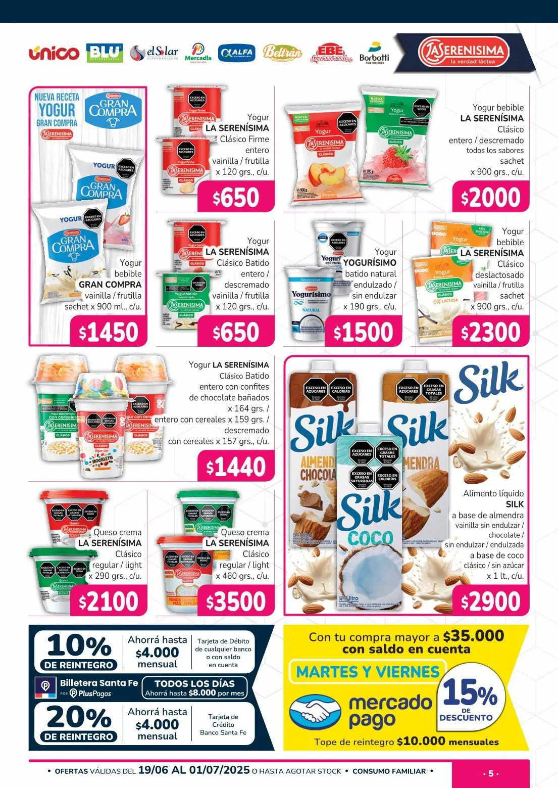Ofertas de Único Supermercados Ofertas 26 de junio al 1 de julio 2025 - Página 5 del catálogo