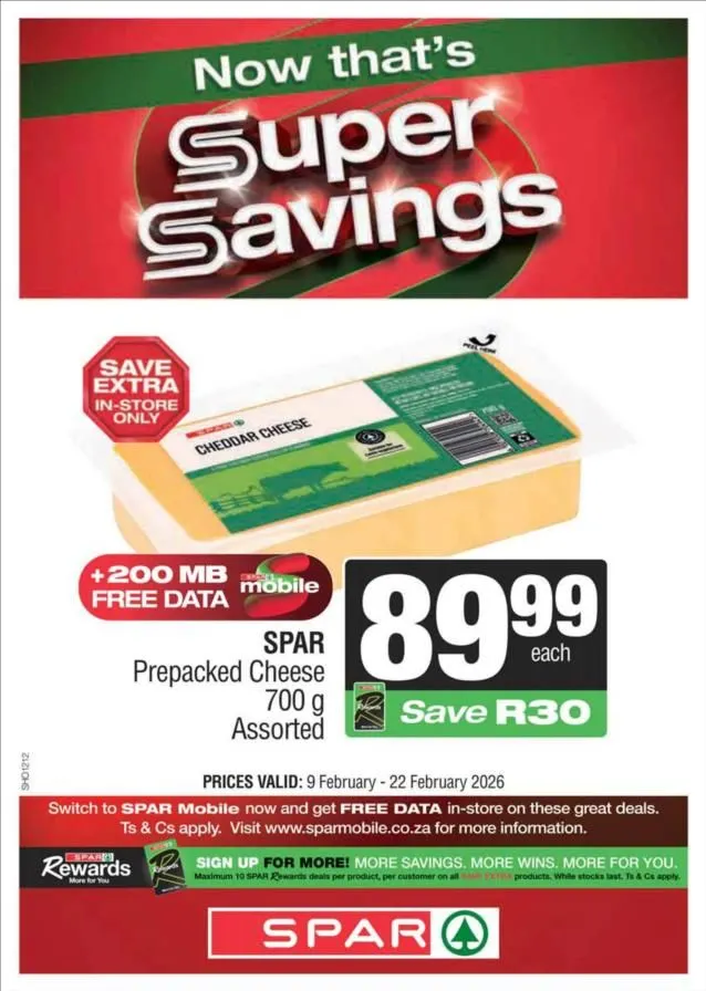 SPAR Sales from 9 February to 22 February 2026 - Catalogue Page 4