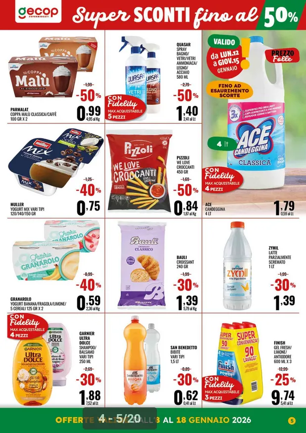  Volantini Gecop da 8 gennaio a 18 gennaio di 2026 - Pagina del volantino 5