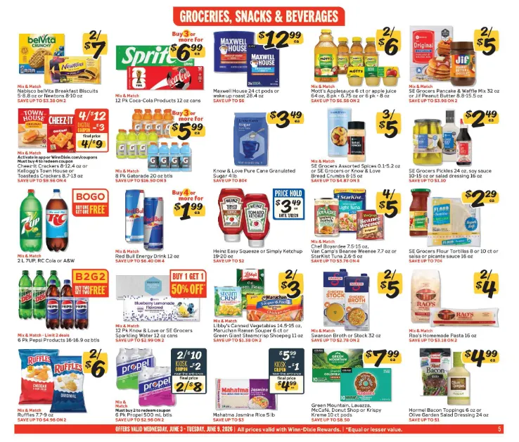 Weekly ad Winn Dixie Sales from June 3 to June 9 2026 - Page 5