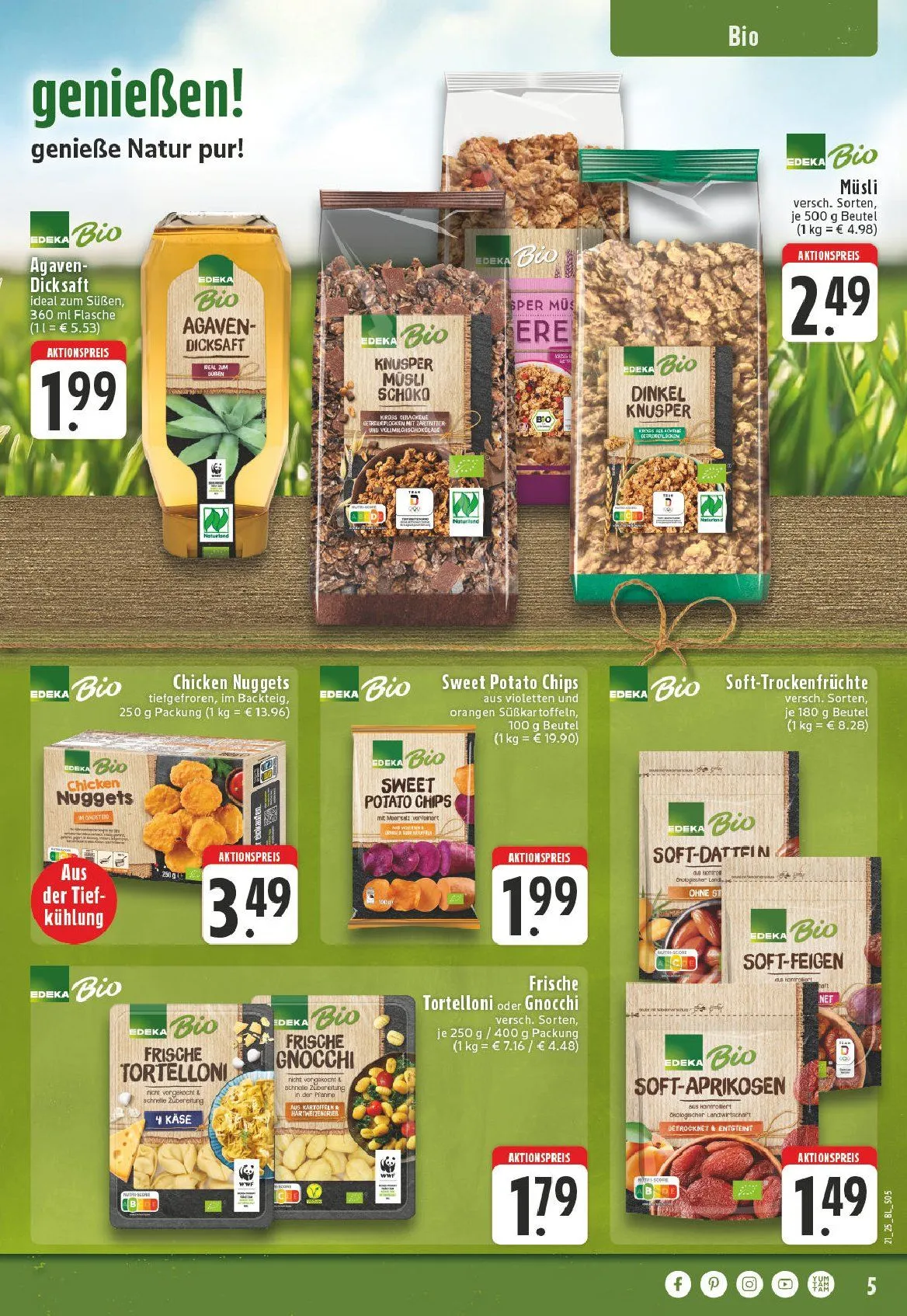 Edeka Prospekt von 19. Mai bis 24. Mai 2025 - Prospekt seite 5