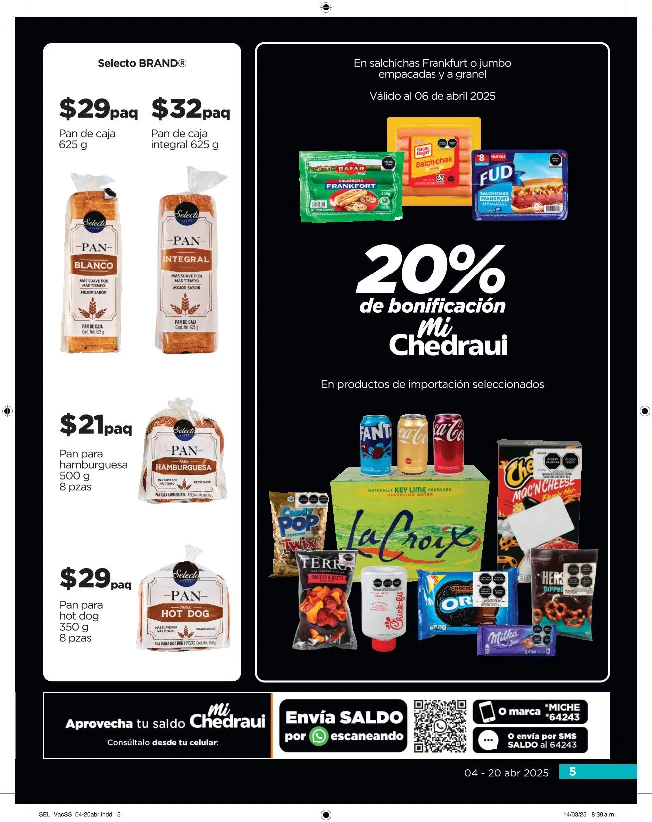 Catálogo de Chedraui Ofertas 8 de abril al 20 de abril 2025 - Pagina 5