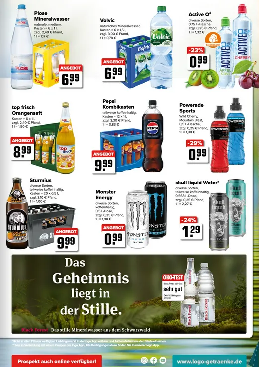 Logo Getränkemarkt Angebote von 12. Januar bis 17. Januar 2026 - Prospekt seite 5