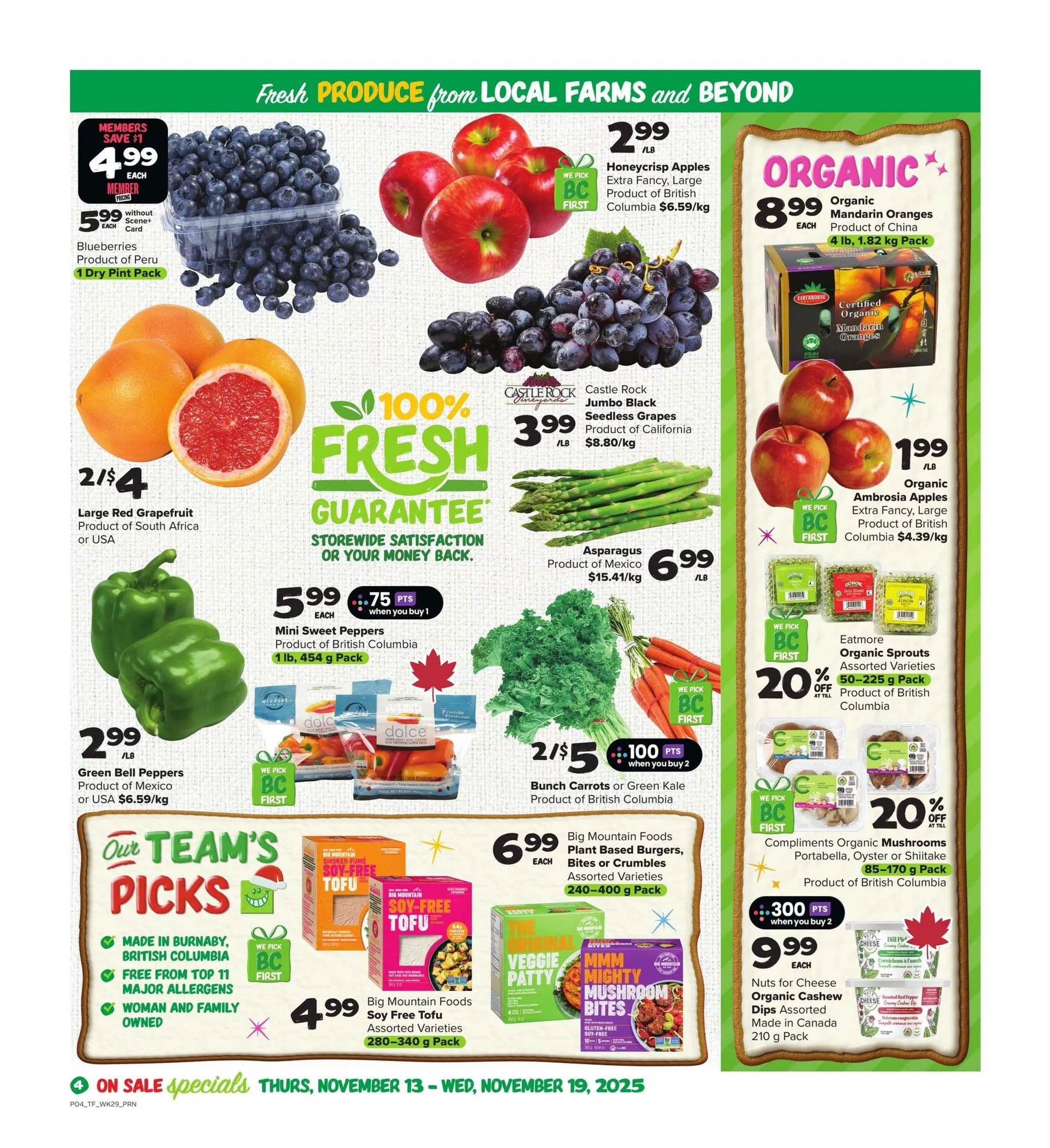 Thrifty Foods Sales from November 13 to November 19 2025 - flyer page 5