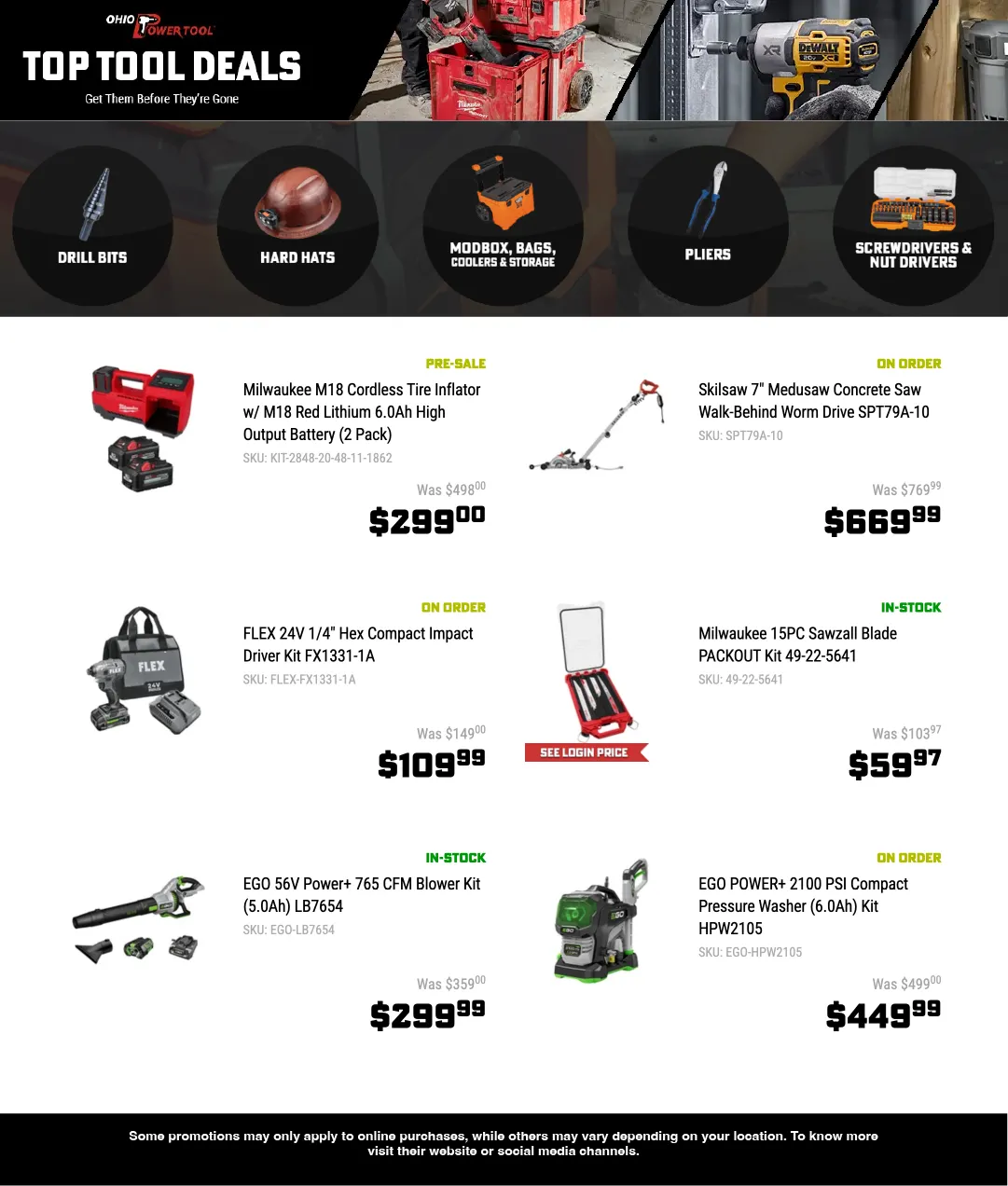 Weekly ad Ohio Power Tool Sales from July 6 to July 20 2026 - Page 4