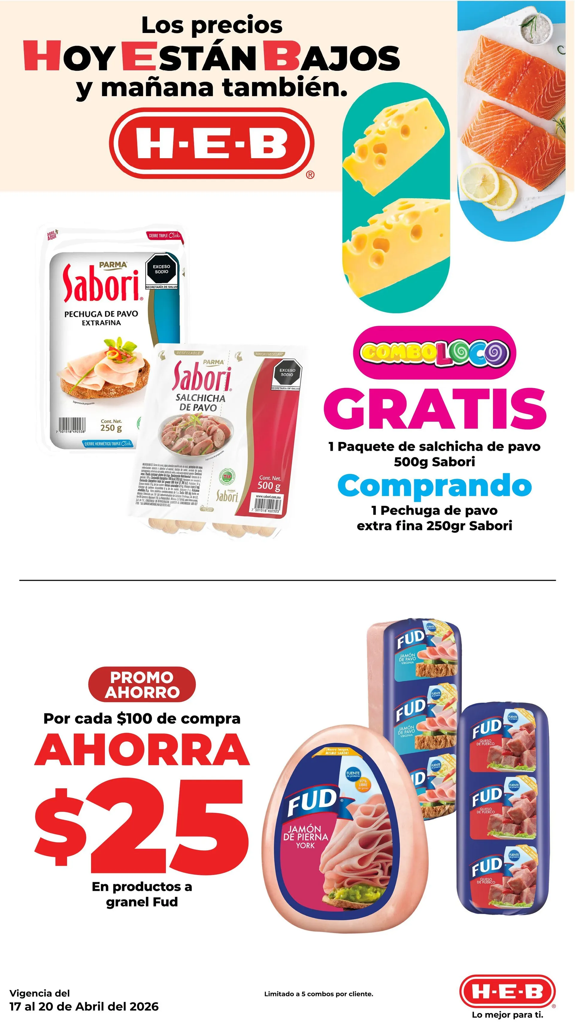 Catálogo de H-E-B Ofertas 17 de abril al 20 de abril 2026 - Pagina 5