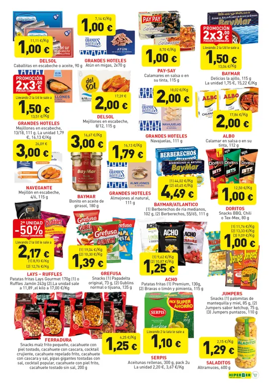 Catálogo de Hiperber Ofertas 30 de julio al 19 de agosto 2026 - Página 5