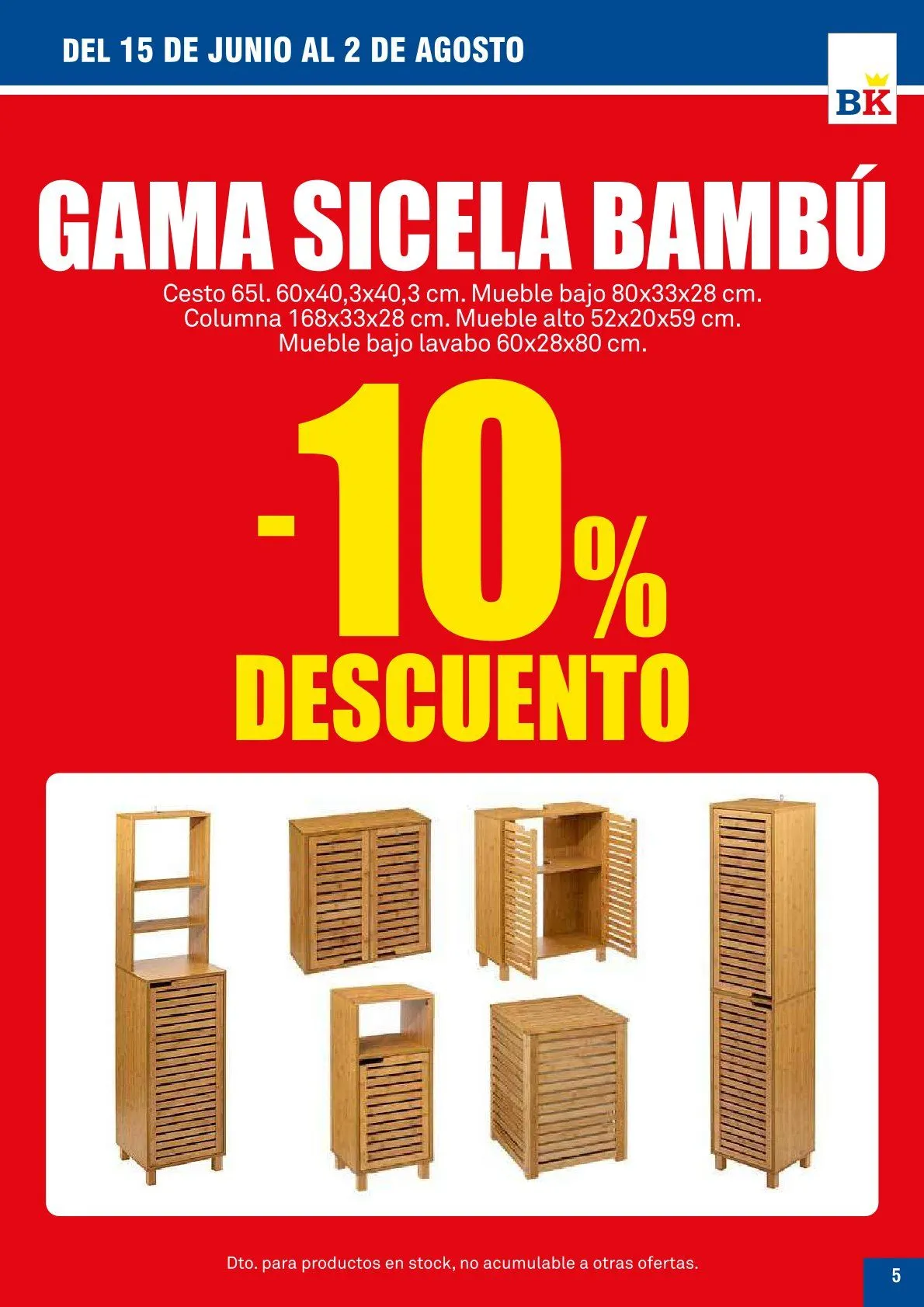 Catálogo de Bricoking Ofertas 15 de junio al 2 de agosto 2026 - Página 5