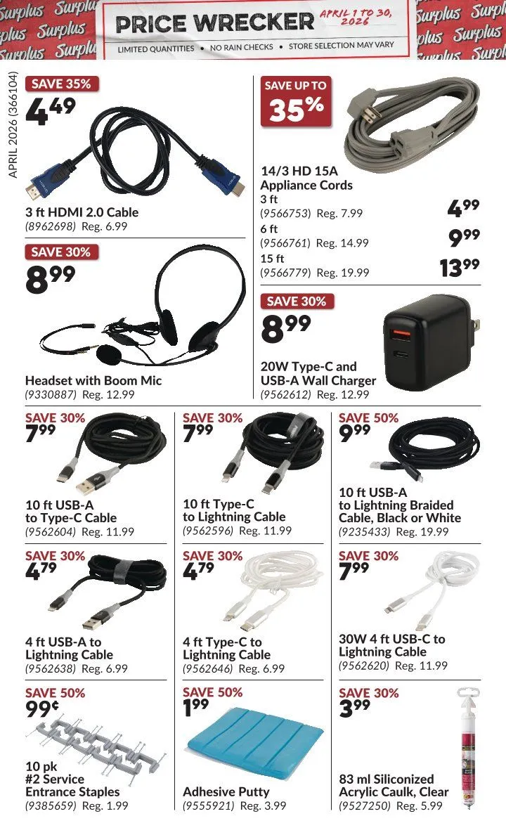 Princess Auto Sales from April 1 to April 30 2026 - flyer page 5