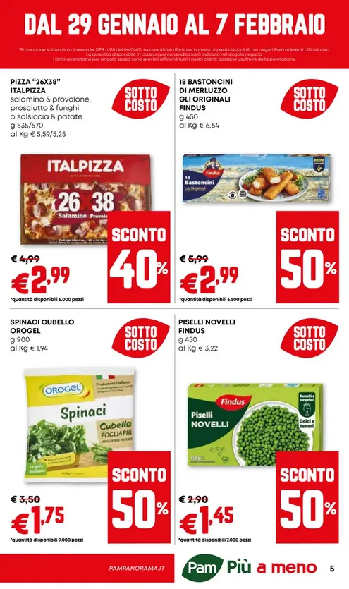  Volantini Pam da 29 gennaio a 7 febbraio di 2026 - Pagina del volantino 5