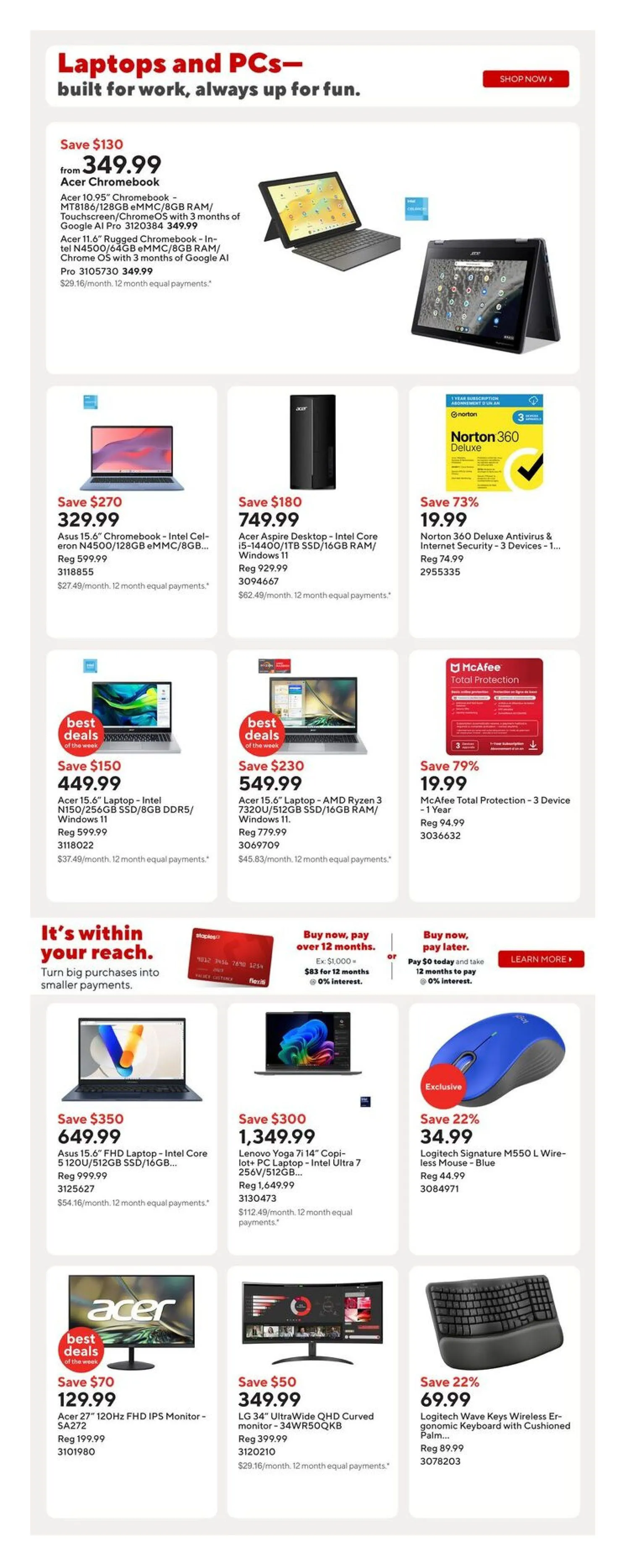 Staples Sales from October 17 to October 23 2025 - flyer page 5