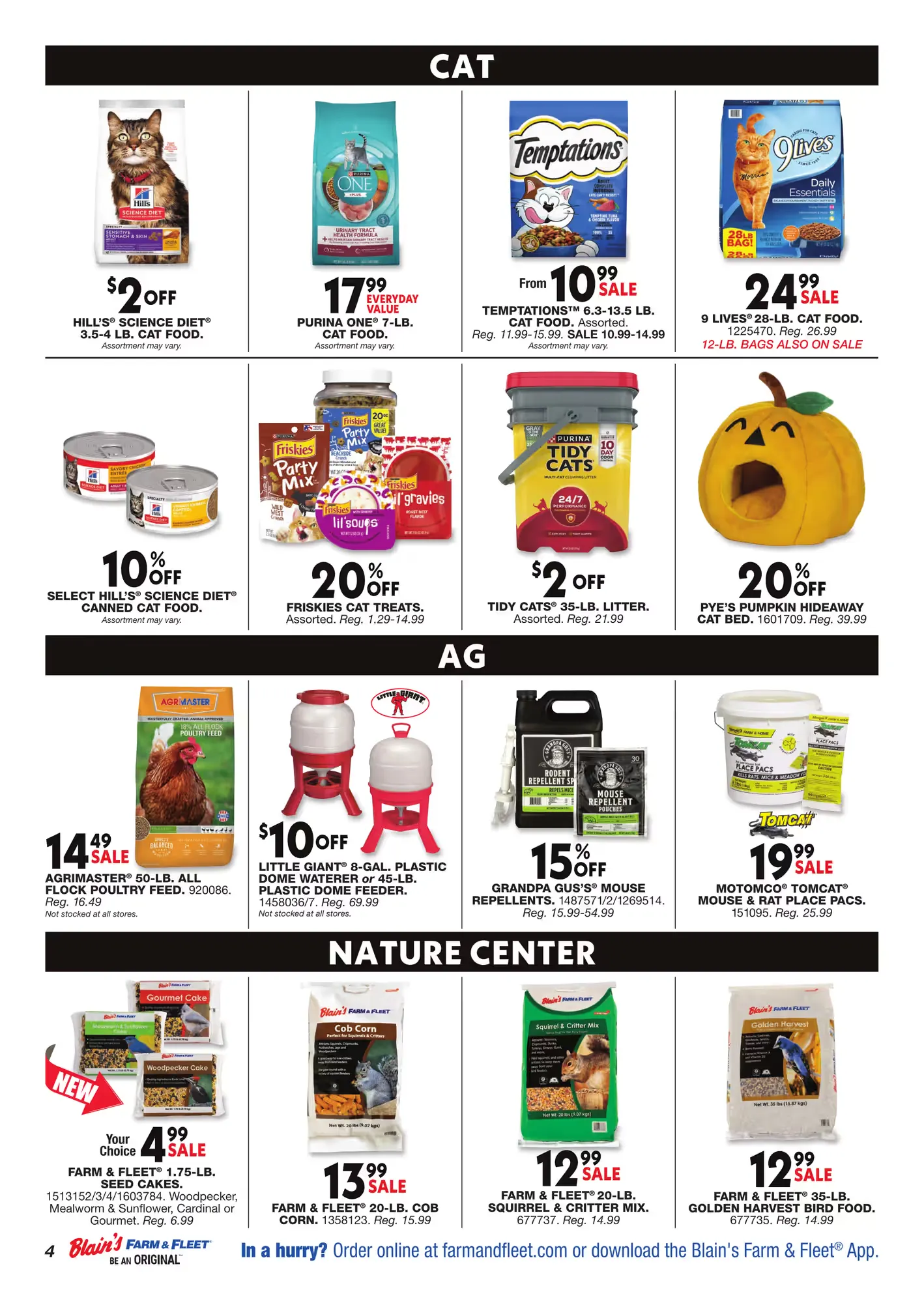 Weekly ad Blain s Farmand Fleet Halloween from September 25 to October 5 2025 - Page 4