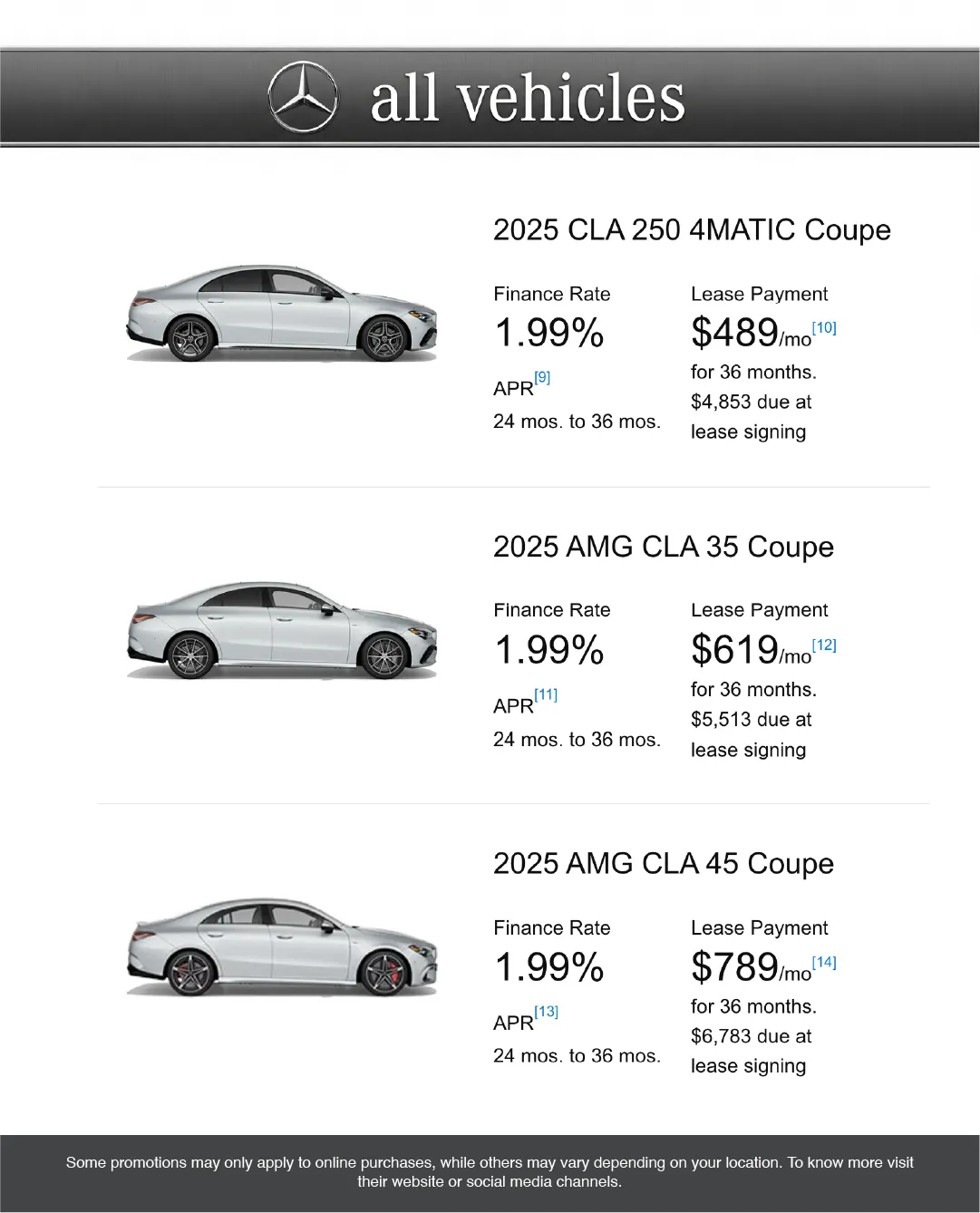 Weekly promotion Mercedes-Benz Sales spanning from November 13 to December 1 2025 - Page 4 for Catalogue 365