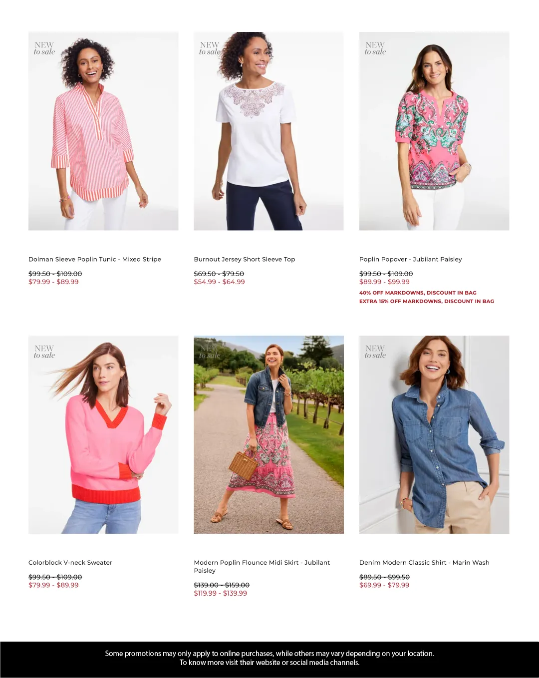 Weekly ad  Talbots Sales from May 18 to May 29 2026 - Page 4