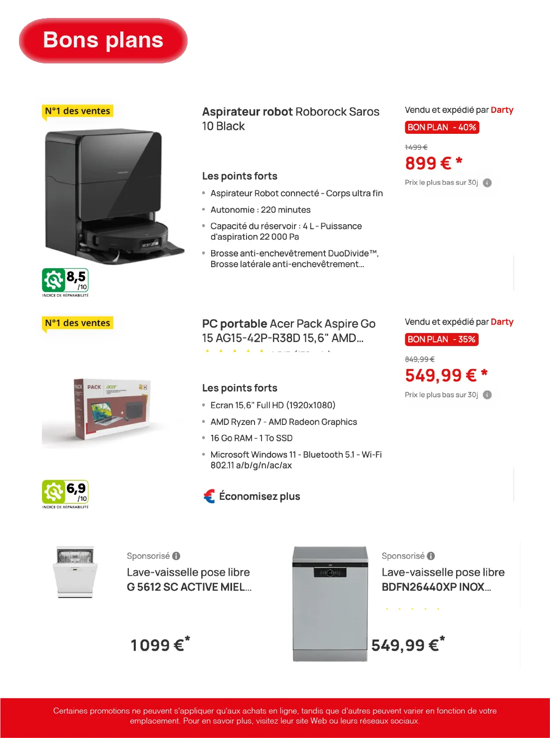 Darty Catalogue du 1 juin au 20 juin 2026 - Catalogue page 4