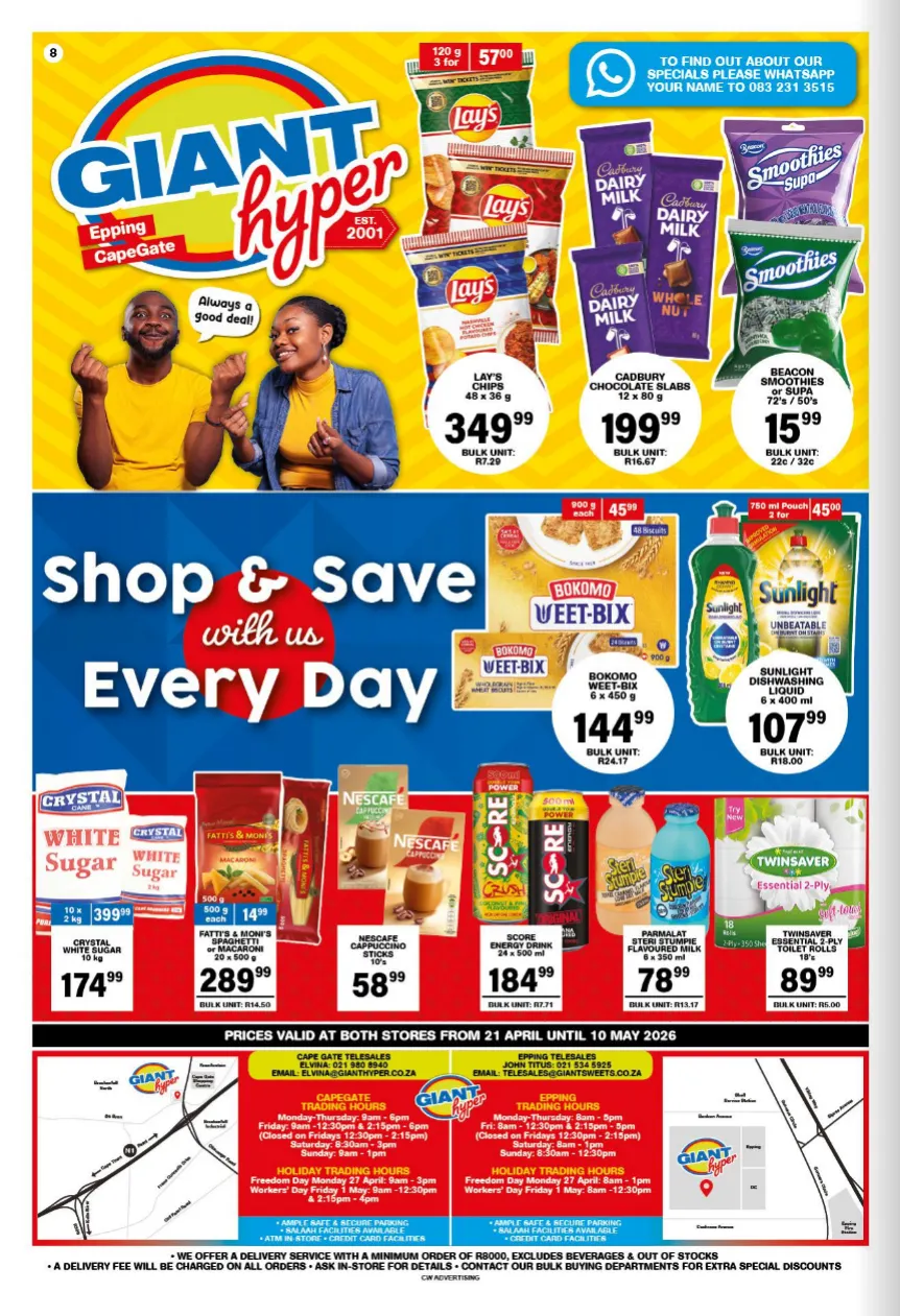 Giant Hyper Sales from 21 April to 10 May 2026 - Catalogue Page 5