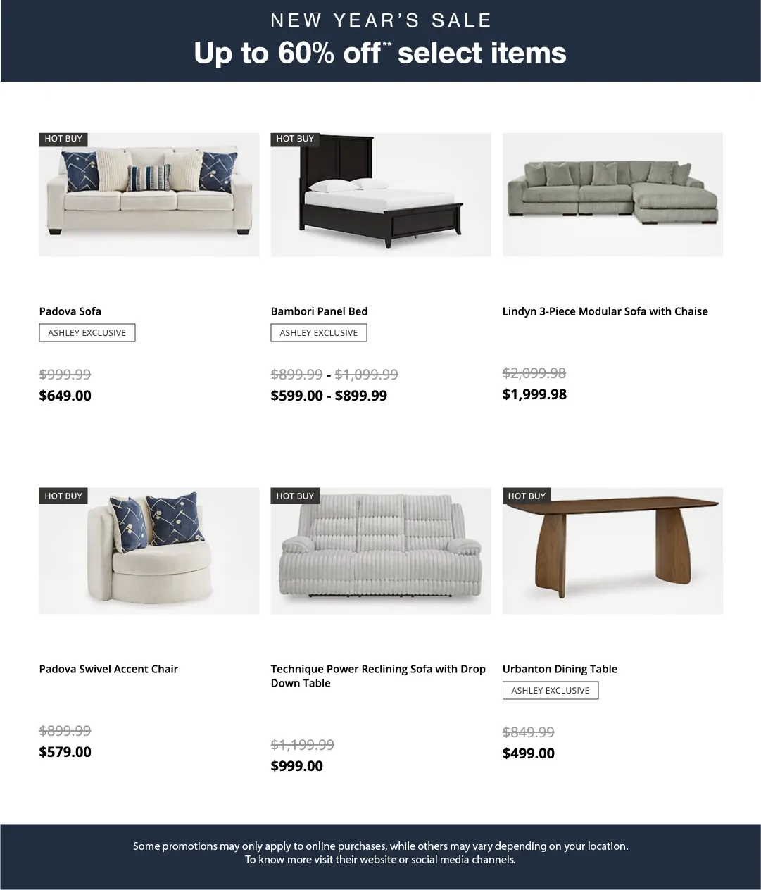 Weekly ad  Ashley HomeStore from January 26 to February 9 2026 - Page 4