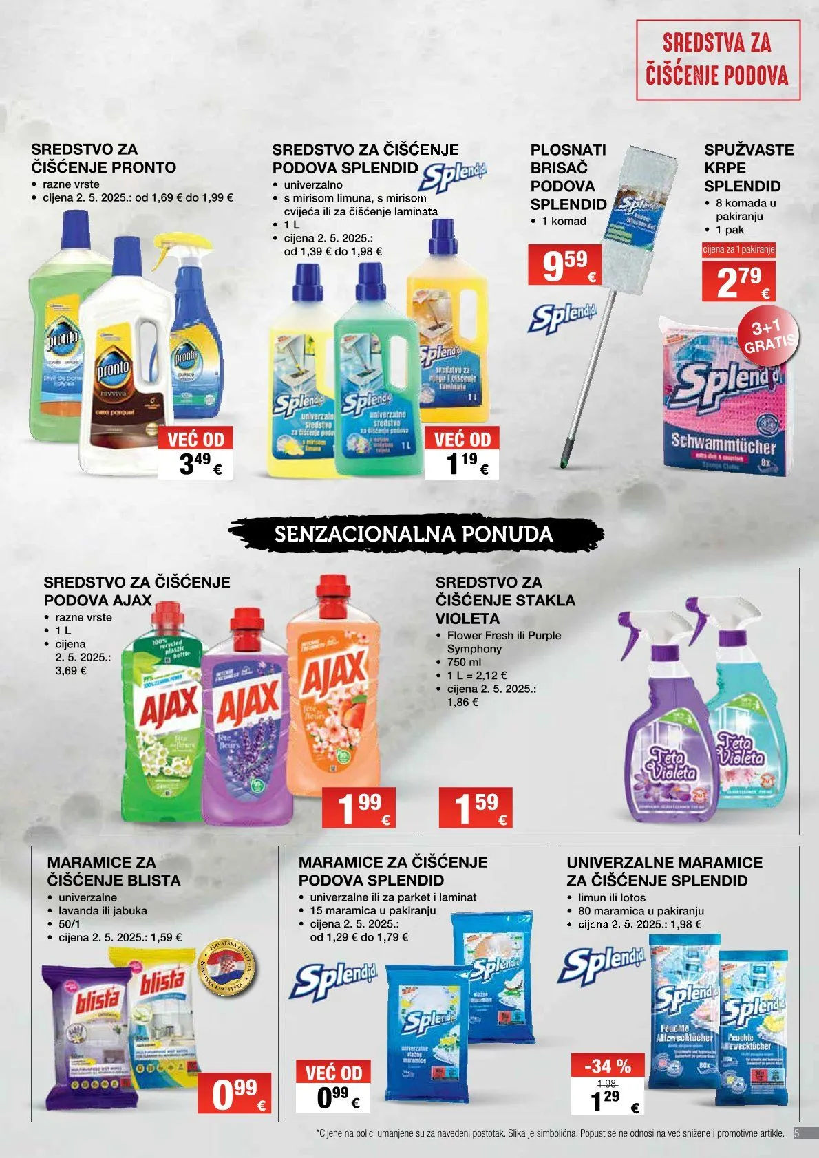 Katalog Najnovije ponude trgovine INTERSPAR od 23. listopada do 12. studenoga 2025. - Pregled Stranica 5
