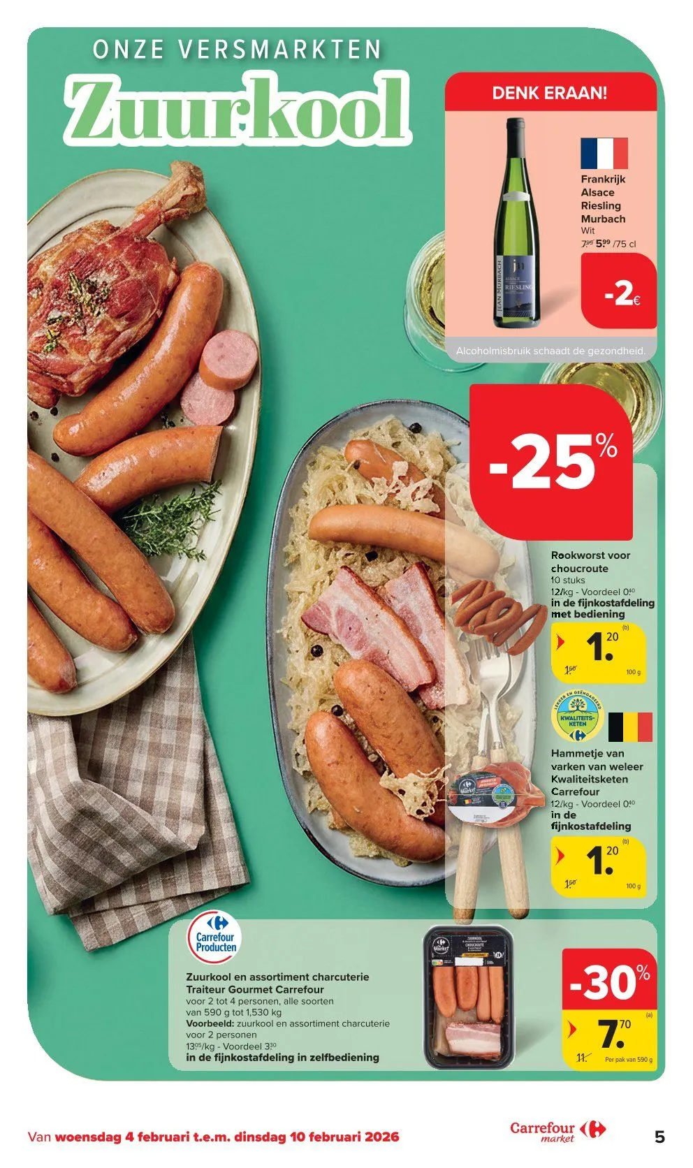 Carrefour folder van 4 februari tot 10 februari 2026 - folder pagina 5