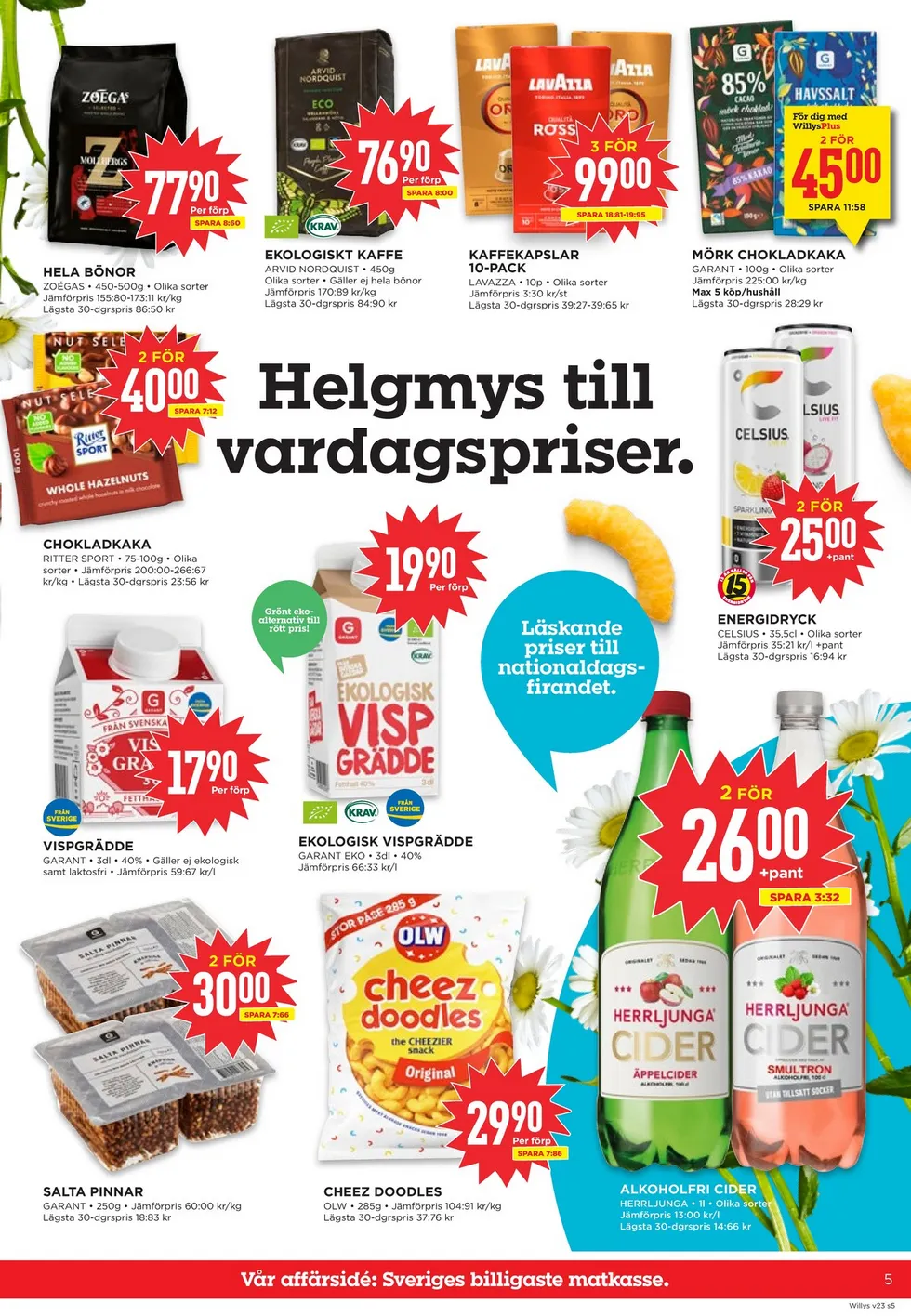 Willys Erbjudanden från 1 juni till 7 juni 2026 - Reklamblad sidor 5