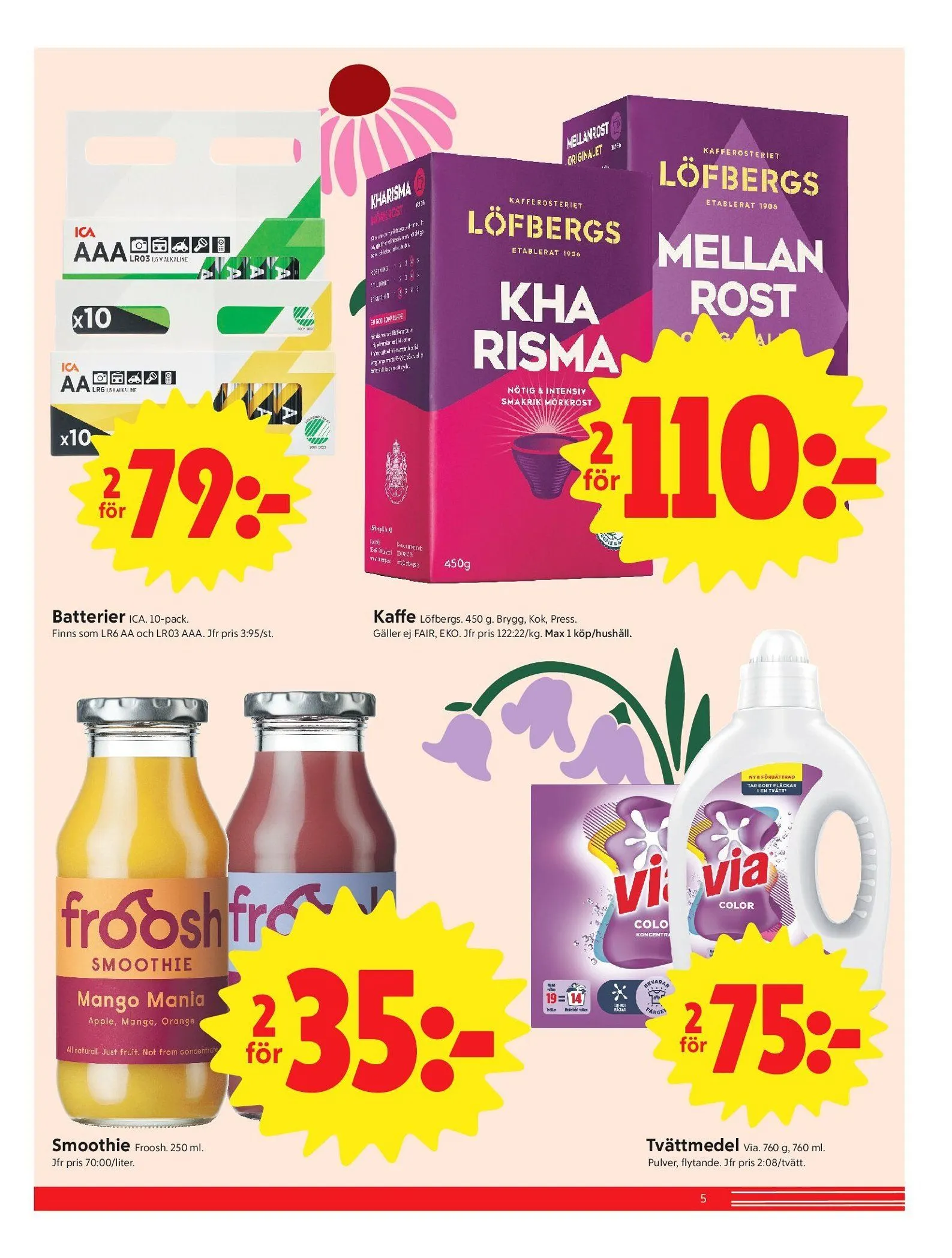 ICA från 13 juli till 27 juli 2026 - Reklamblad sidor 5