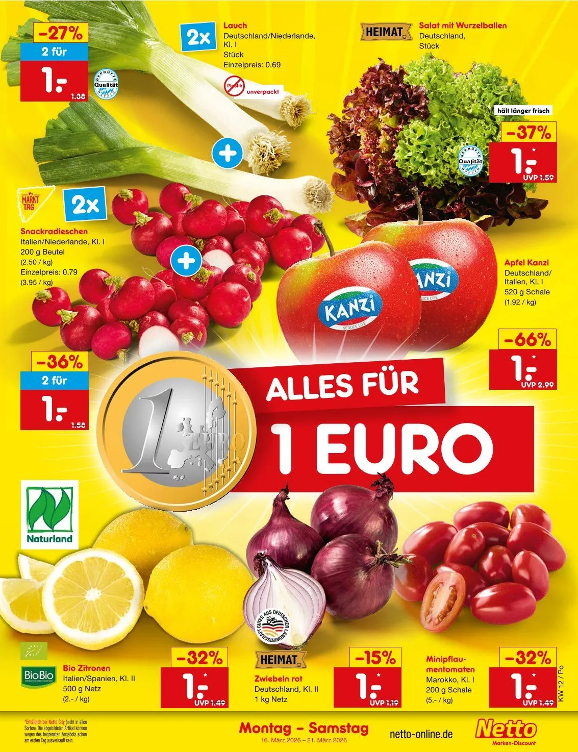  Netto Marken-Discount Prospekte von 16. März bis 21. März 2026 - Prospekt seite 5