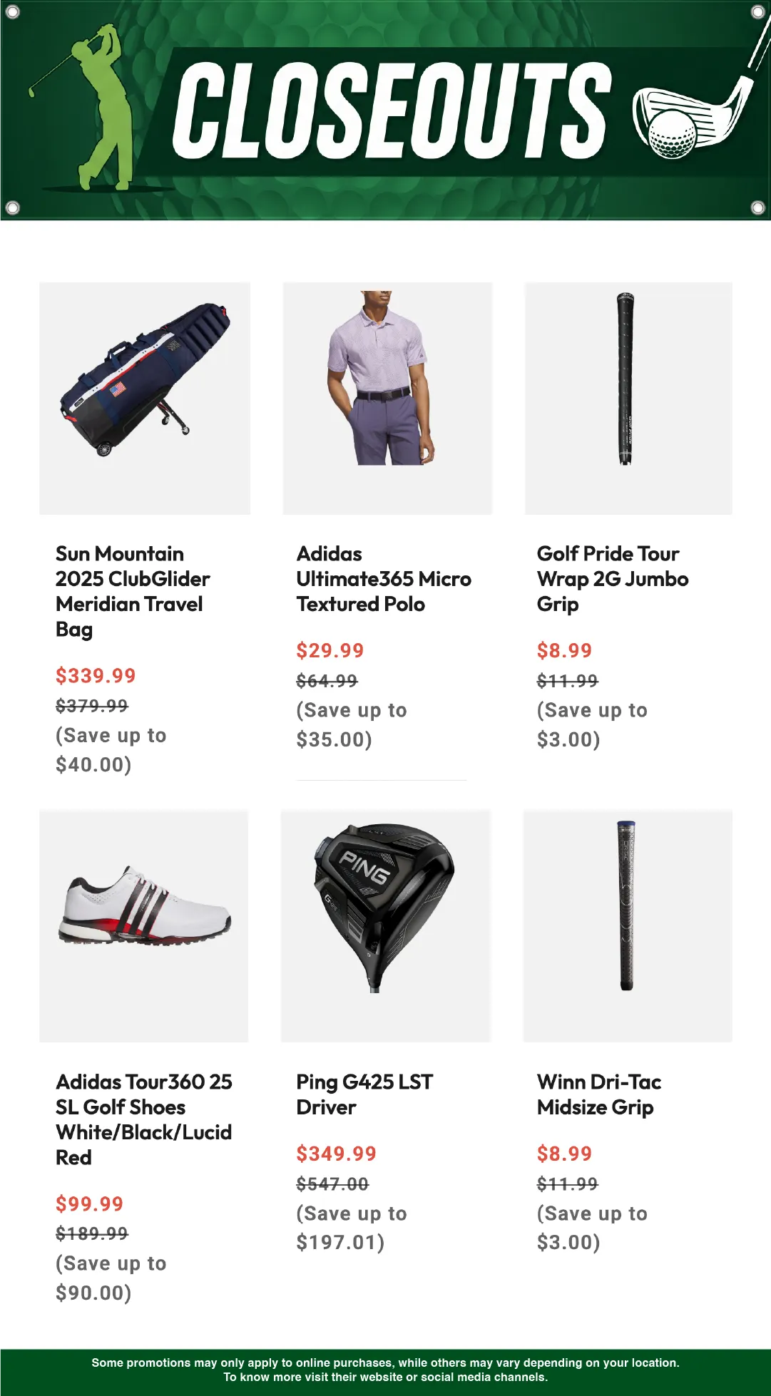 Weekly ad Golf Discount Sales from February 3 to February 18 2026 - Page 6