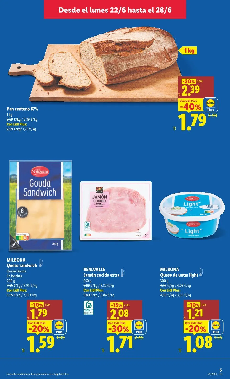 Catálogo de Lidl Ofertas 22 de junio al 28 de junio 2026 - Página 5
