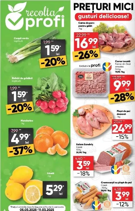 Catalog Ofertă de neratat specială Profi de la 5 martie până la 18 martie 2025 - Revista Pagina 4