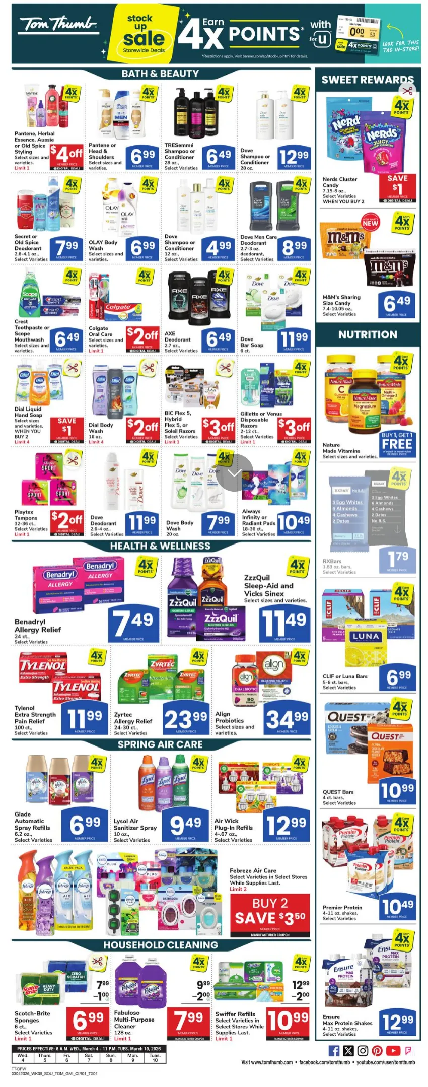 Weekly ad Tom Thumb Sales from March 4 to March 10 2026 - Page 4