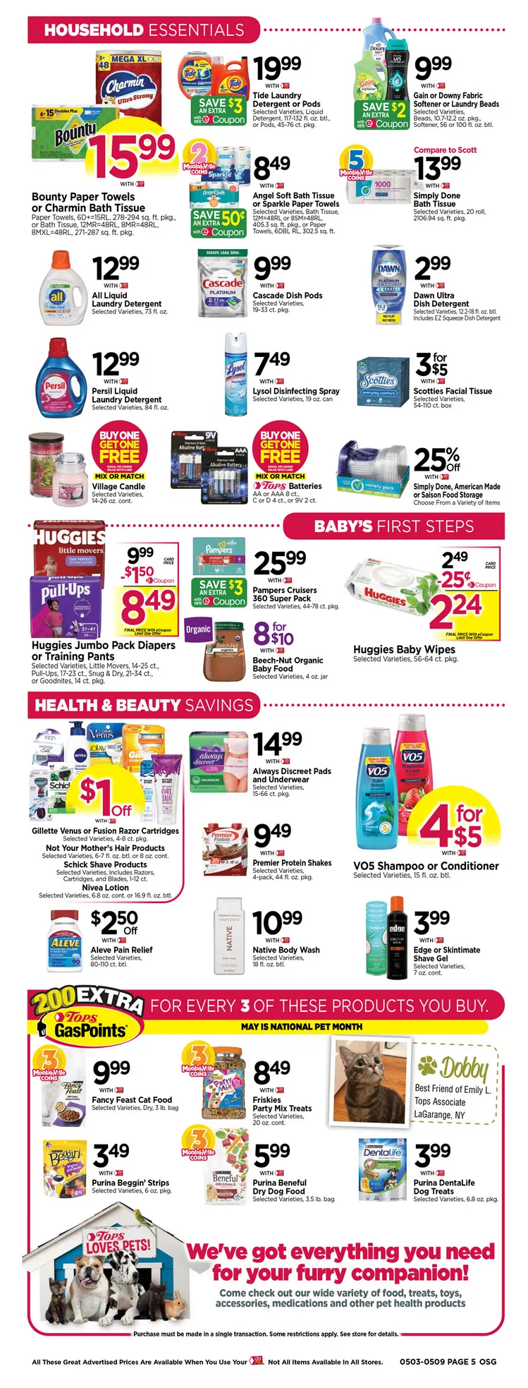 Weekly promotion Tops Friendly Markets Sales spanning from May 3 to May 9 2026 - Page 5 for Catalogue 365