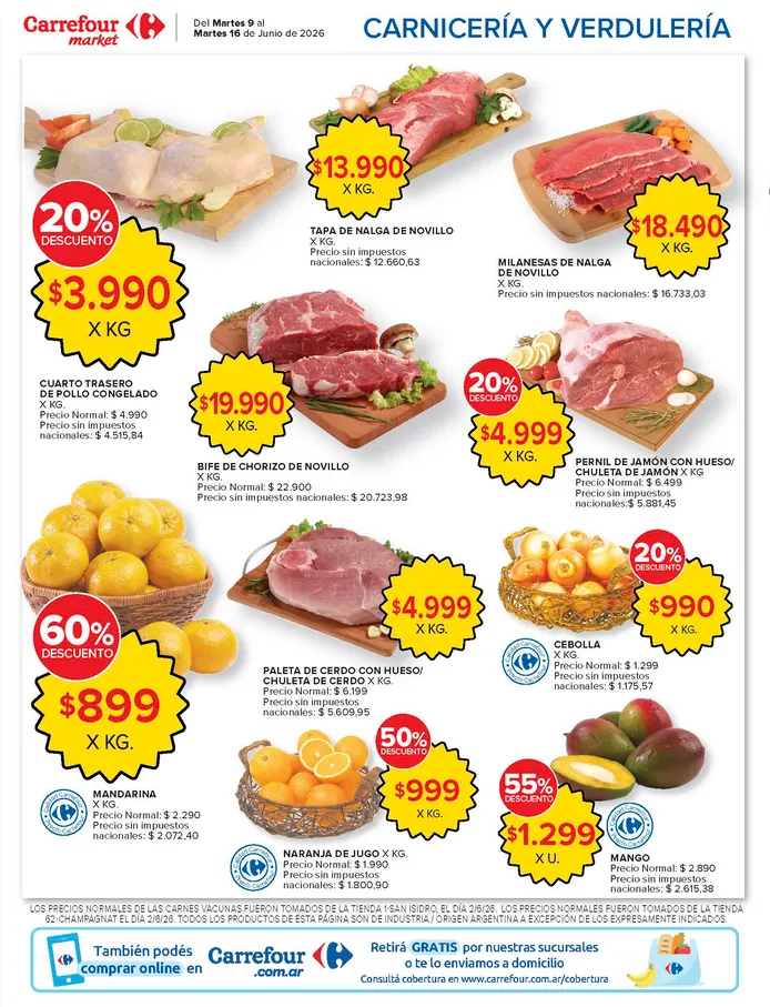 Ofertas de  Ofertas Carrefour Market  9 de junio al 16 de junio 2026 - Página 5 del catálogo