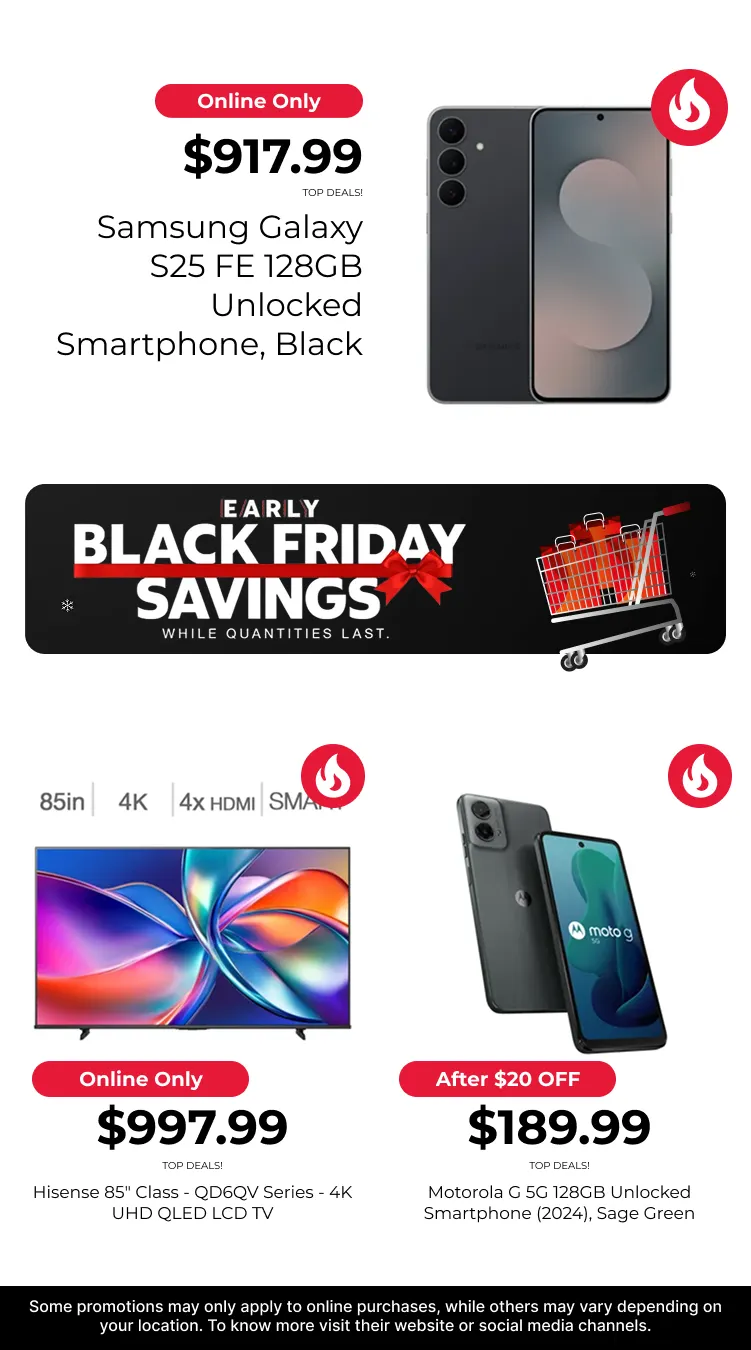 Black friday deals from November 18 to November 30 2025 - flyer page 4