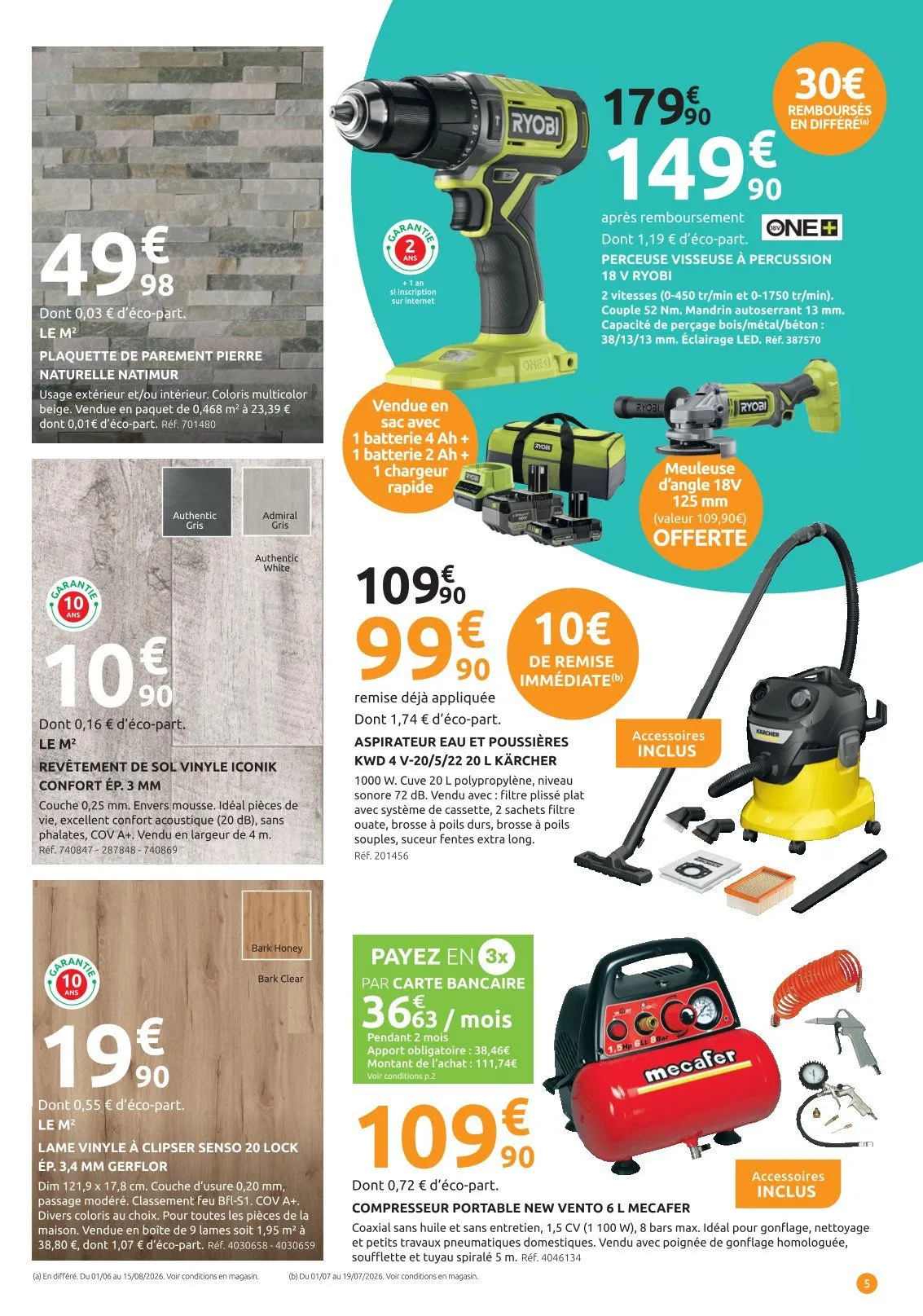Catalogues Mr. Bricolage du 1 juillet au 19 juillet 2026 - Catalogue page 5