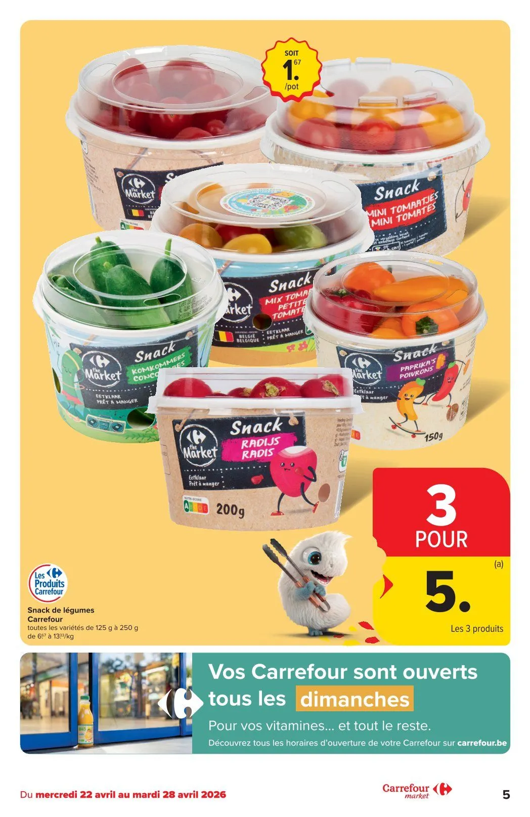 Carrefour folders van 22 april tot 28 april 2026 - folder pagina 5