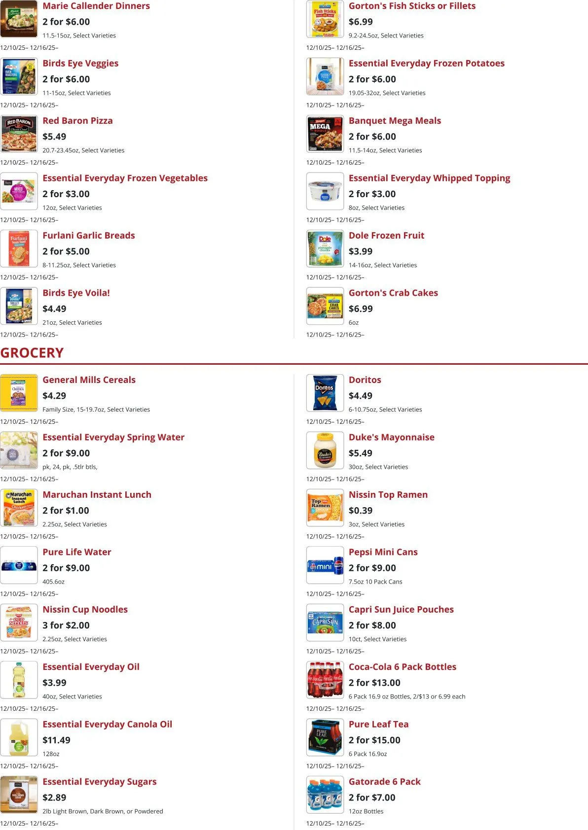 Weekly promotion Farm Fresh Sales spanning from December 10 to December 16 2025 - Page 5 for Catalogue 365