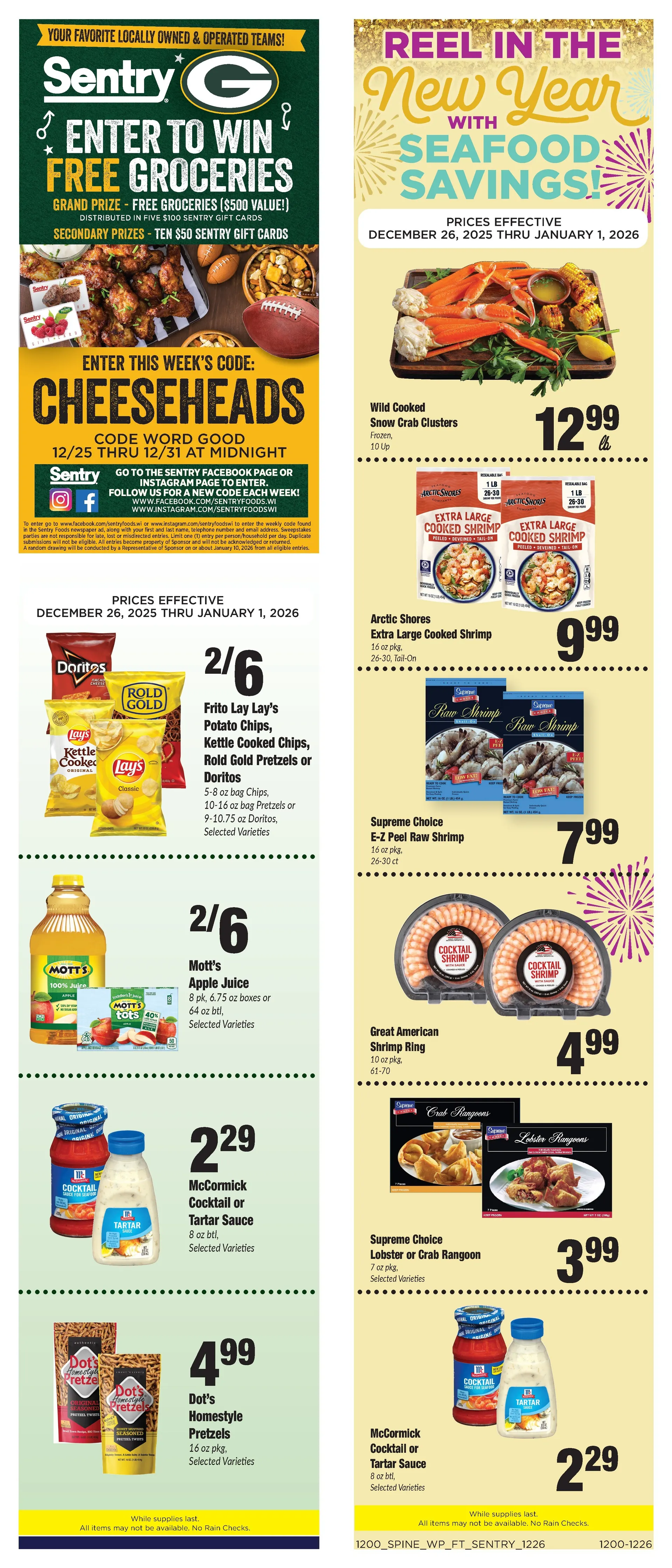 Weekly ad Sentry Foods Sales from December 26 to December 31 2025 - Page 5