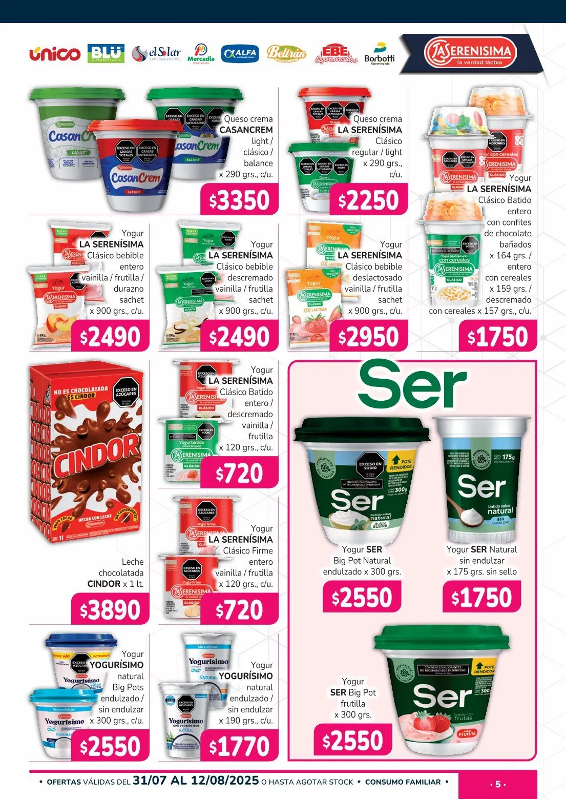 Ofertas de  Ofertas Único Supermercados 30 de julio al 15 de agosto 2025 - Página 5 del catálogo