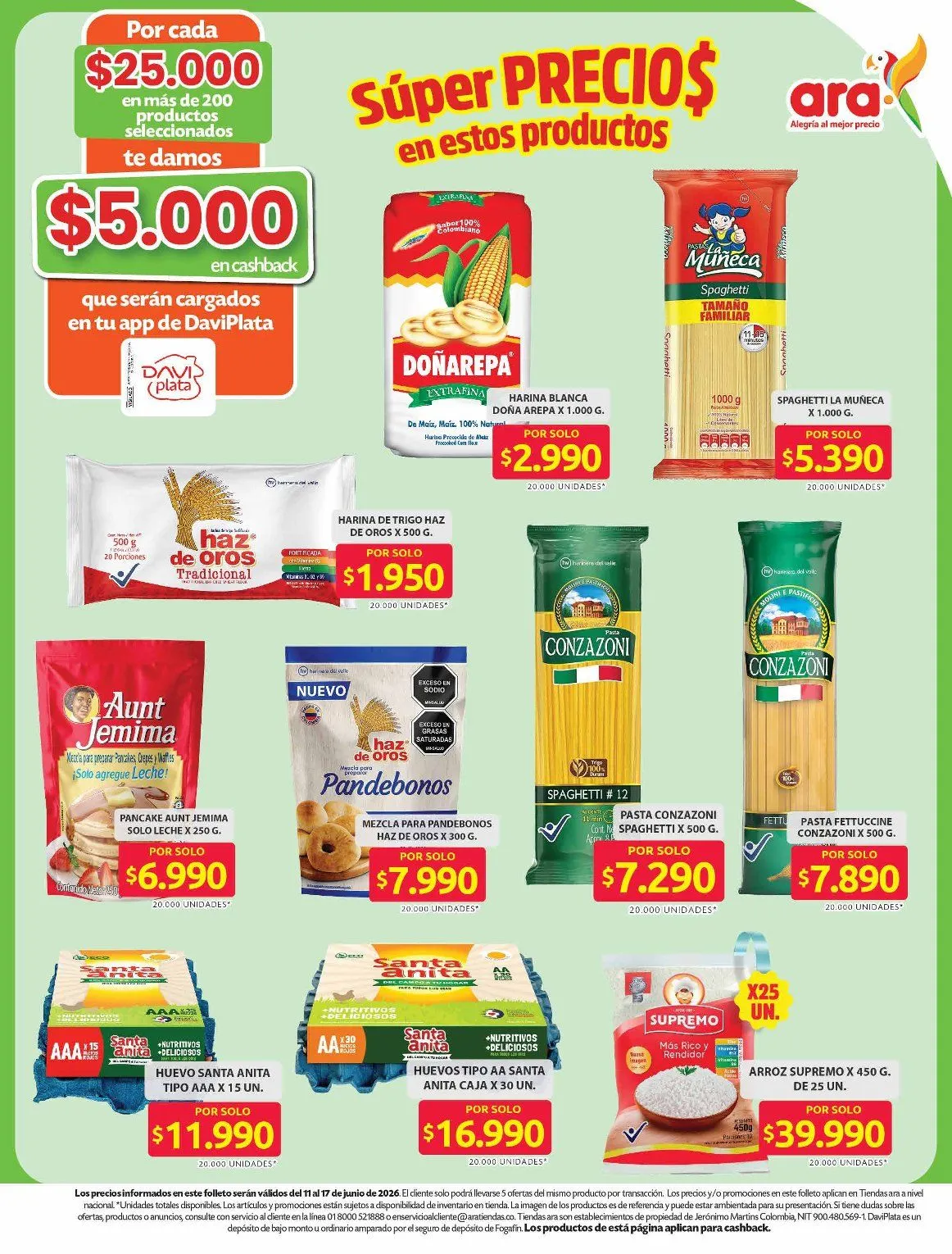 Catalogo de ofertas de Ara 11 de junio al 8 de julio 2026 - Pag 5
