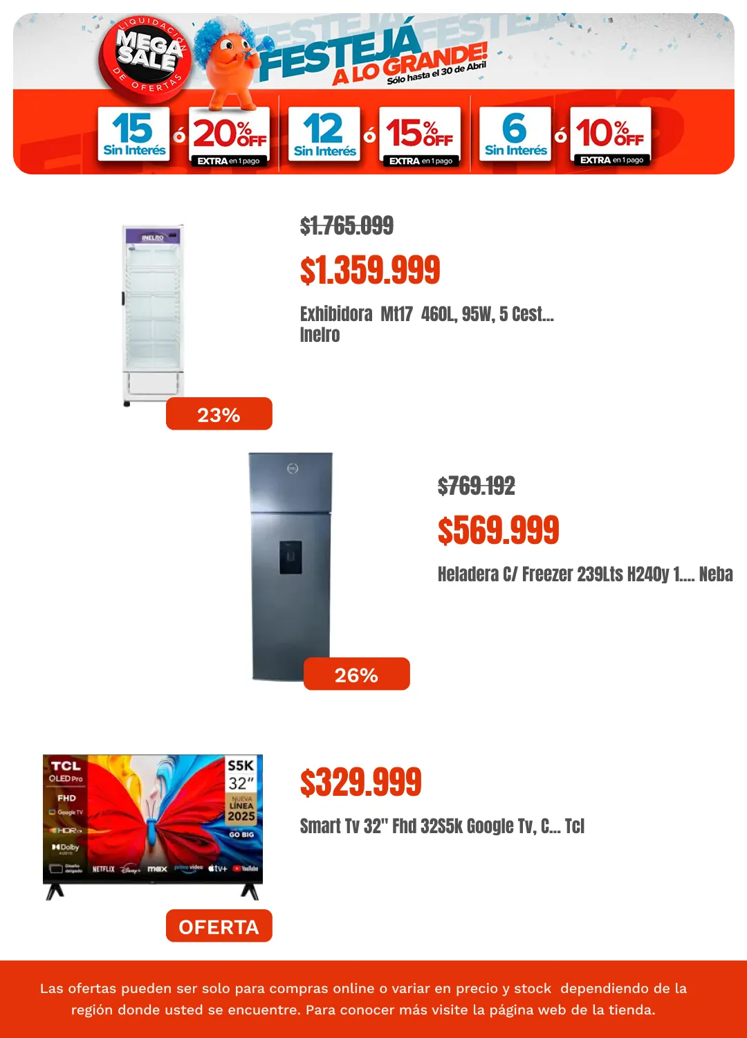 Ofertas de Megatone Ofertas 15 de abril al 4 de mayo 2026 - Página 5 del catálogo