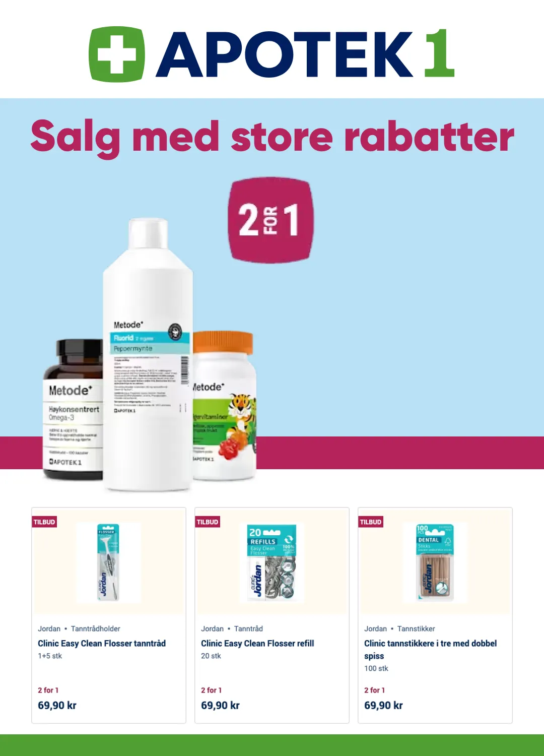 De siste Vitusapotek-tilbudene fra 24. februar til 17. mars 2026 - kundeavisside