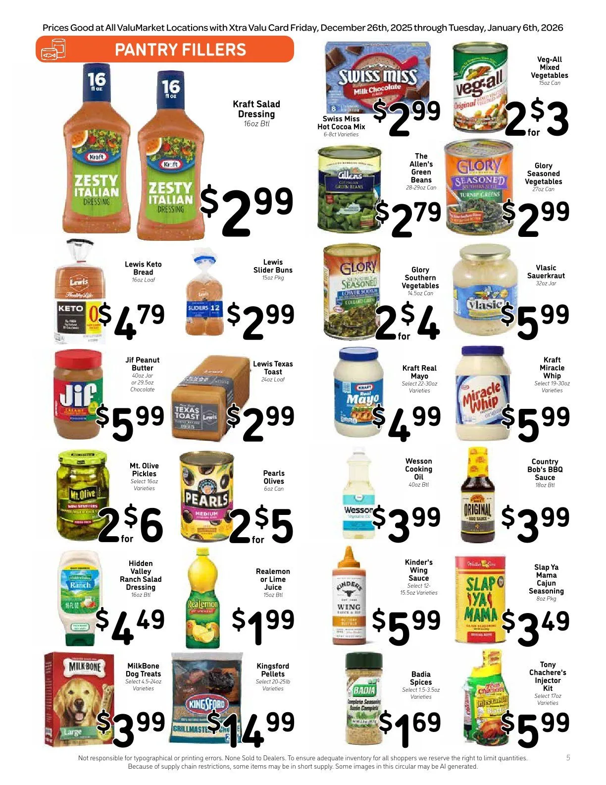 Weekly ad ValuMarket Sales from December 26 to January 6 2026 - Page 5