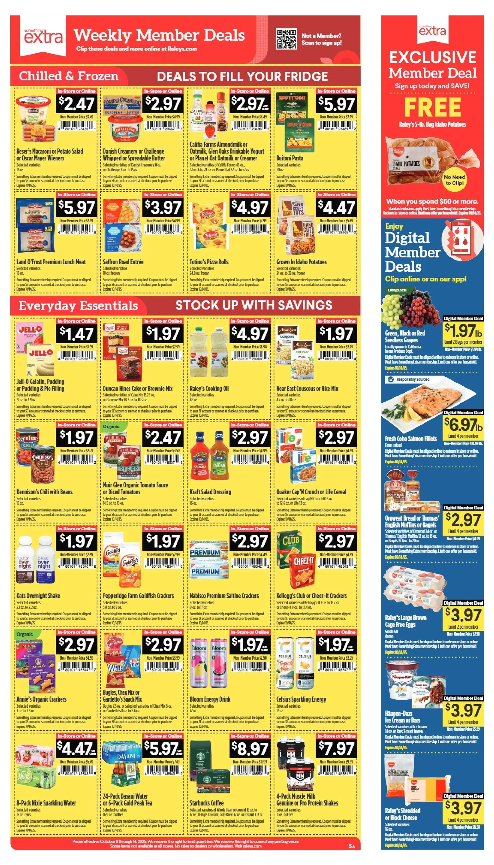 Weekly ad Raley's Sales from October 8 to October 16 2025 - Page 5