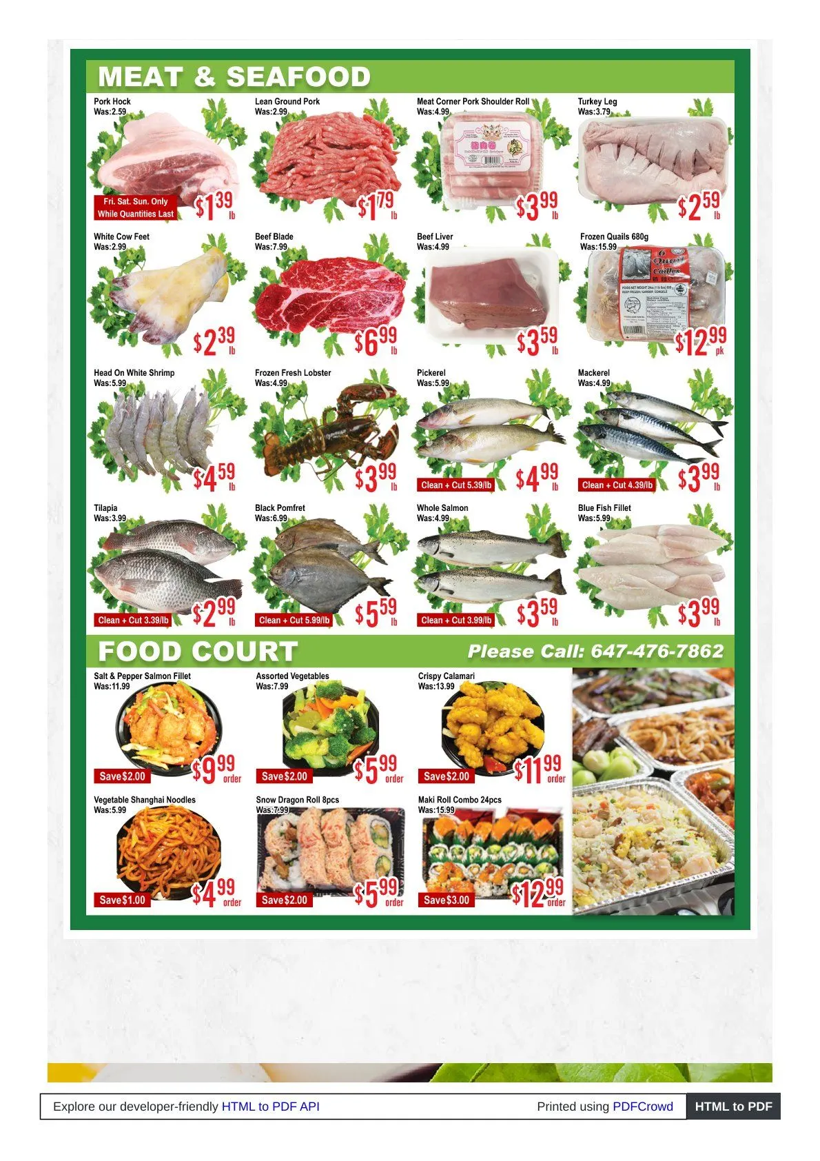 Skyland Foodmart weekly ads from March 27 to April 2 2026 - flyer page 4