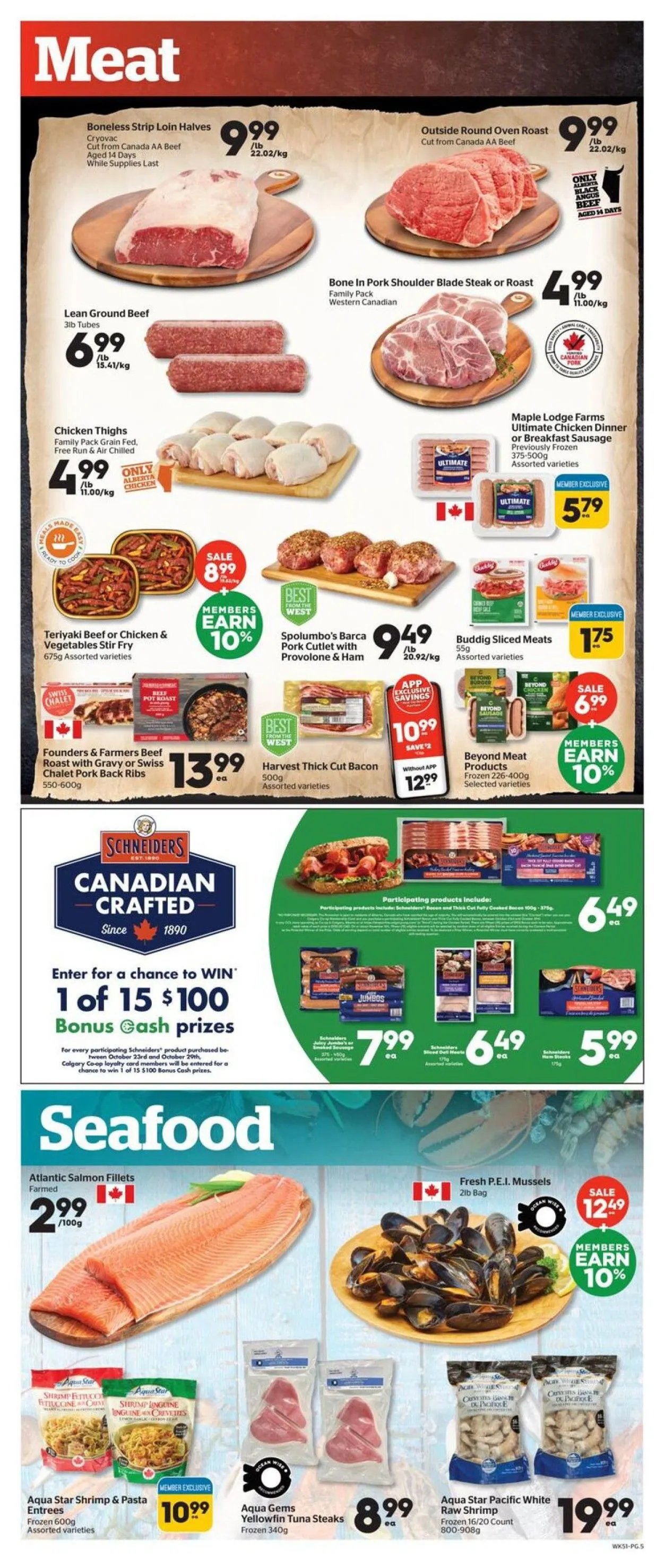 Calgary Co-op Sales from October 23 to October 29 2025 - flyer page 5