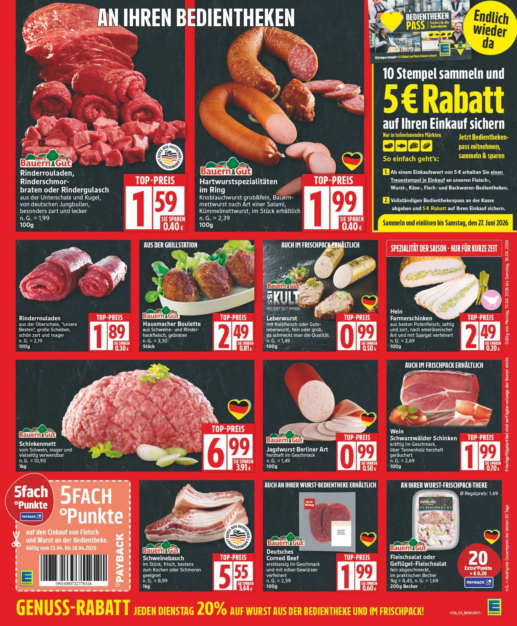 Edeka Prospekte von 13. April bis 18. April 2026 - Prospekt seite 5